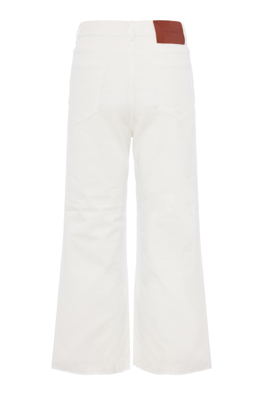 Wide-leg cropped jeans 