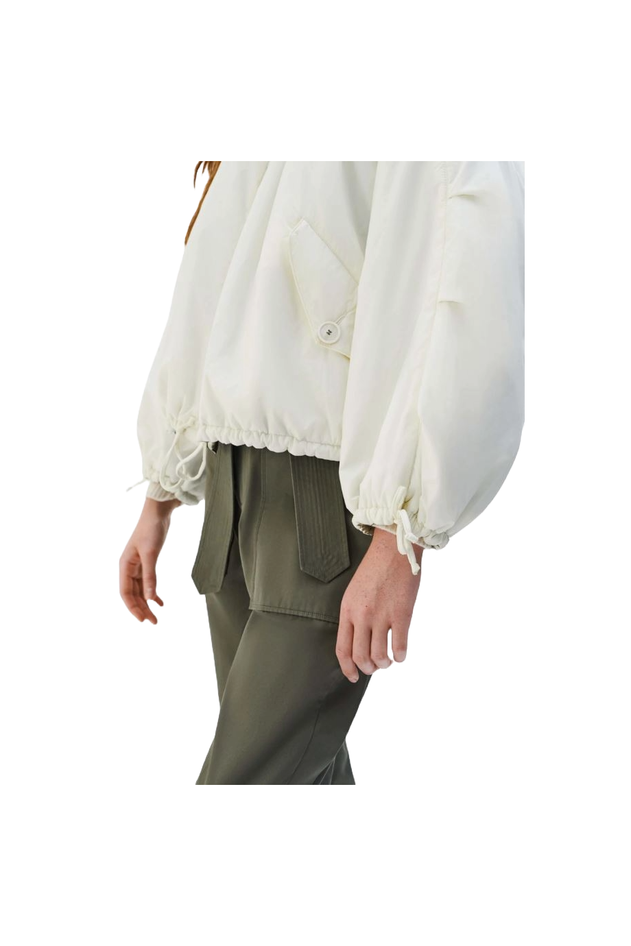 Parachute Quilt Bomber reversible