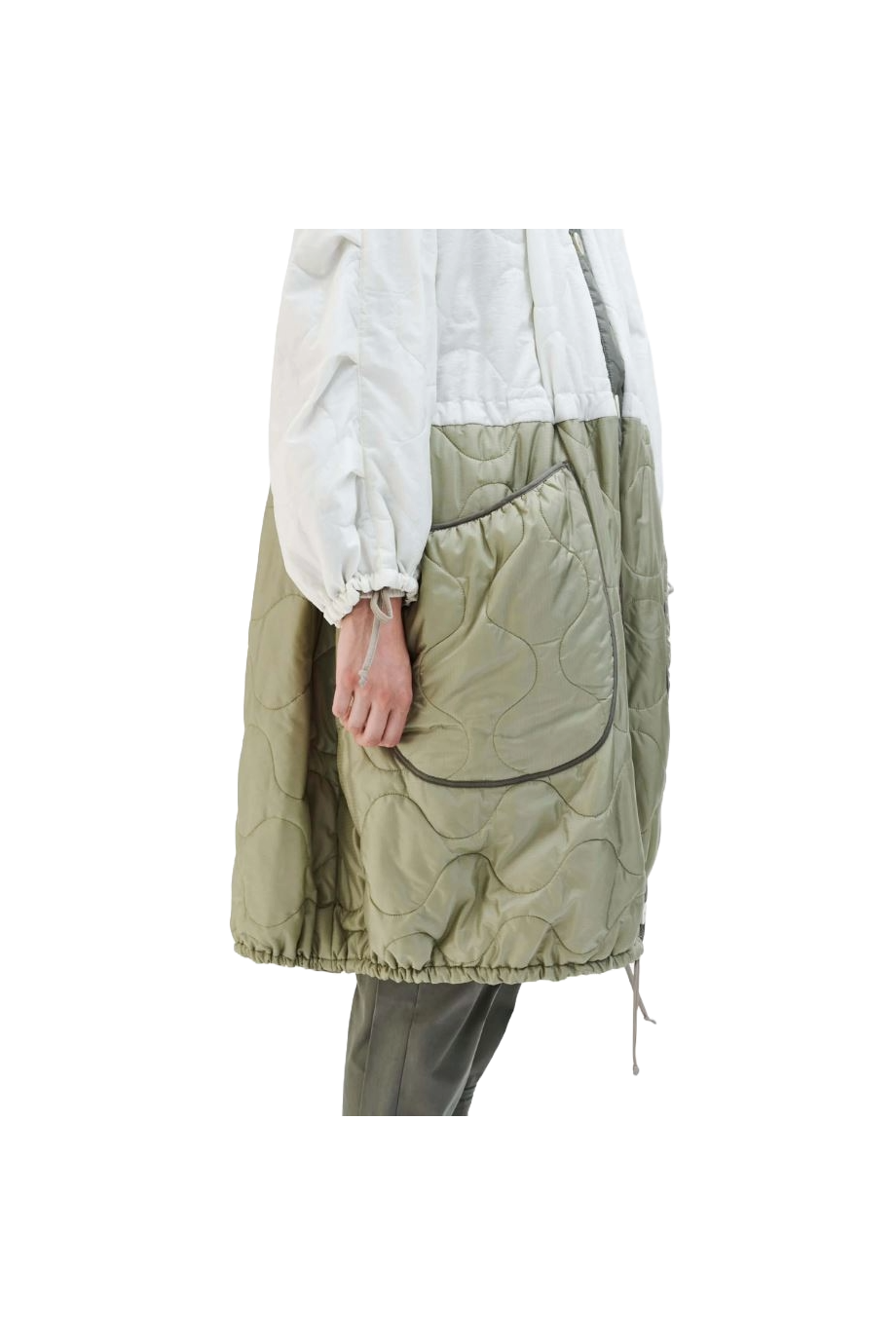 Parachute Quilt Parka reversible