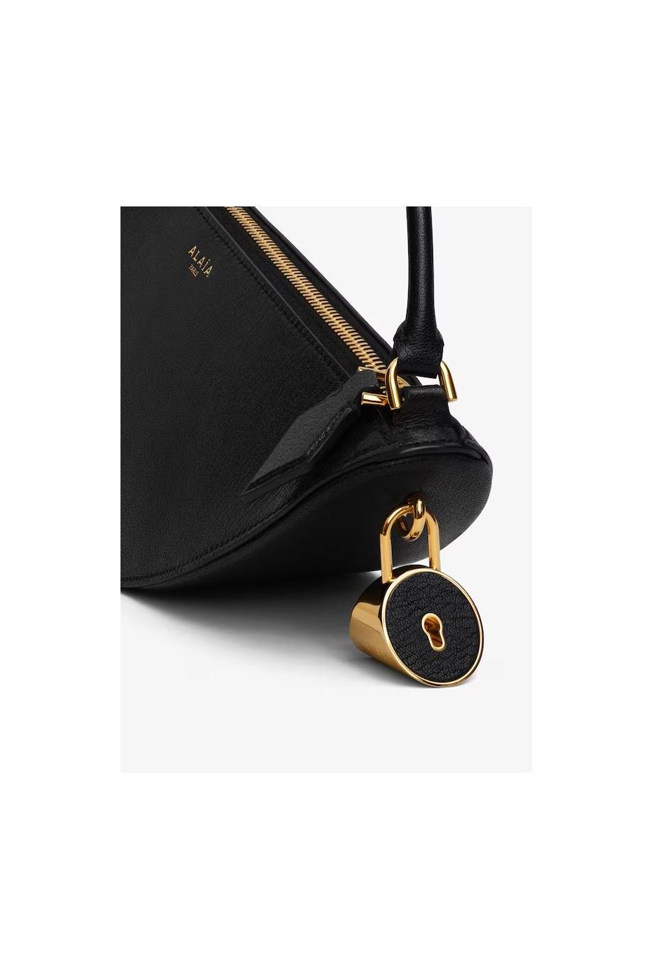 Le Demi-Couer leather shoulder bag 