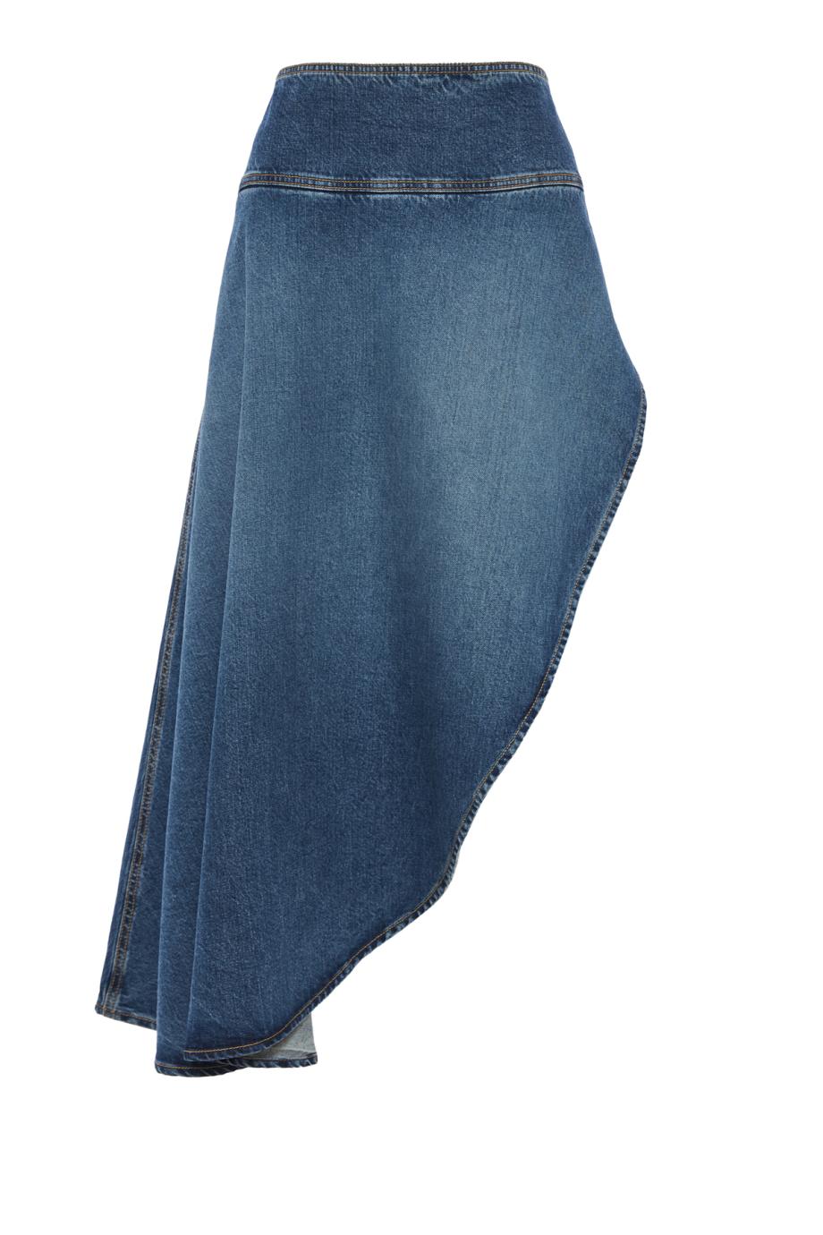ΦΟΥΣΤΑ ASYMMETRIC WASHED DENIM