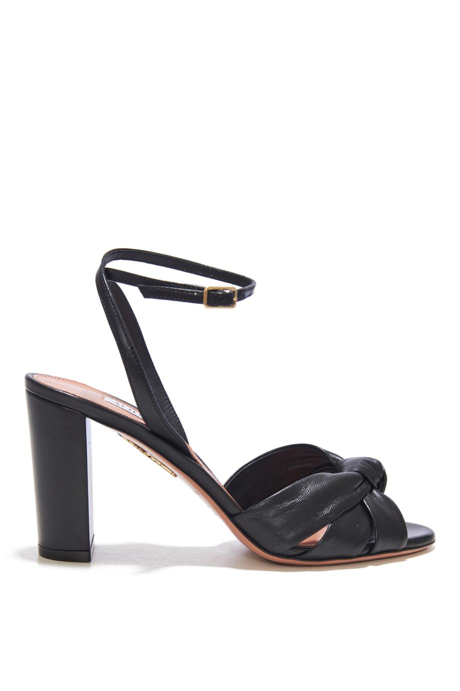 Nina 85 leather sandals