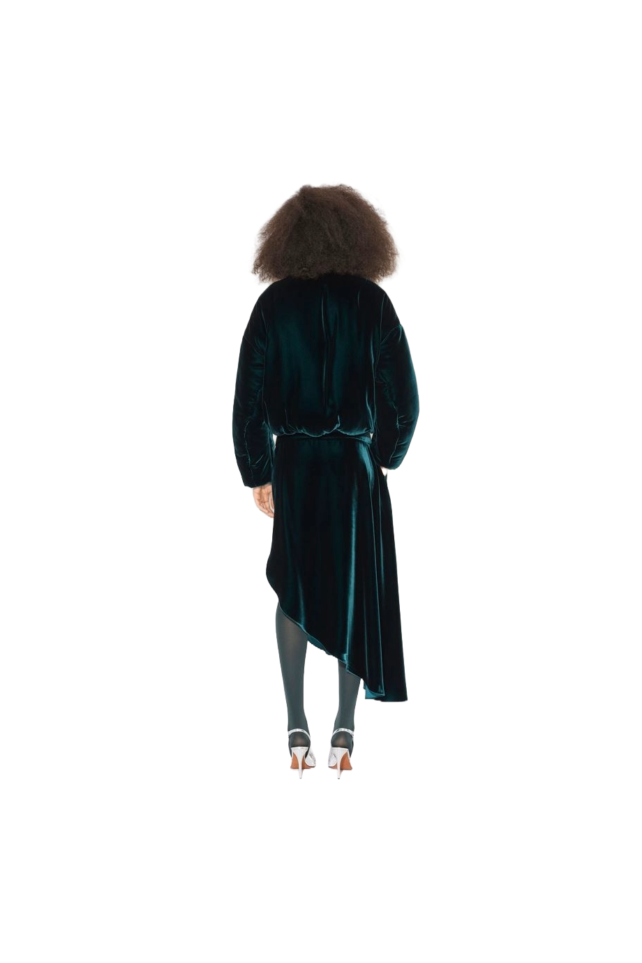 Velvet bomber jacket