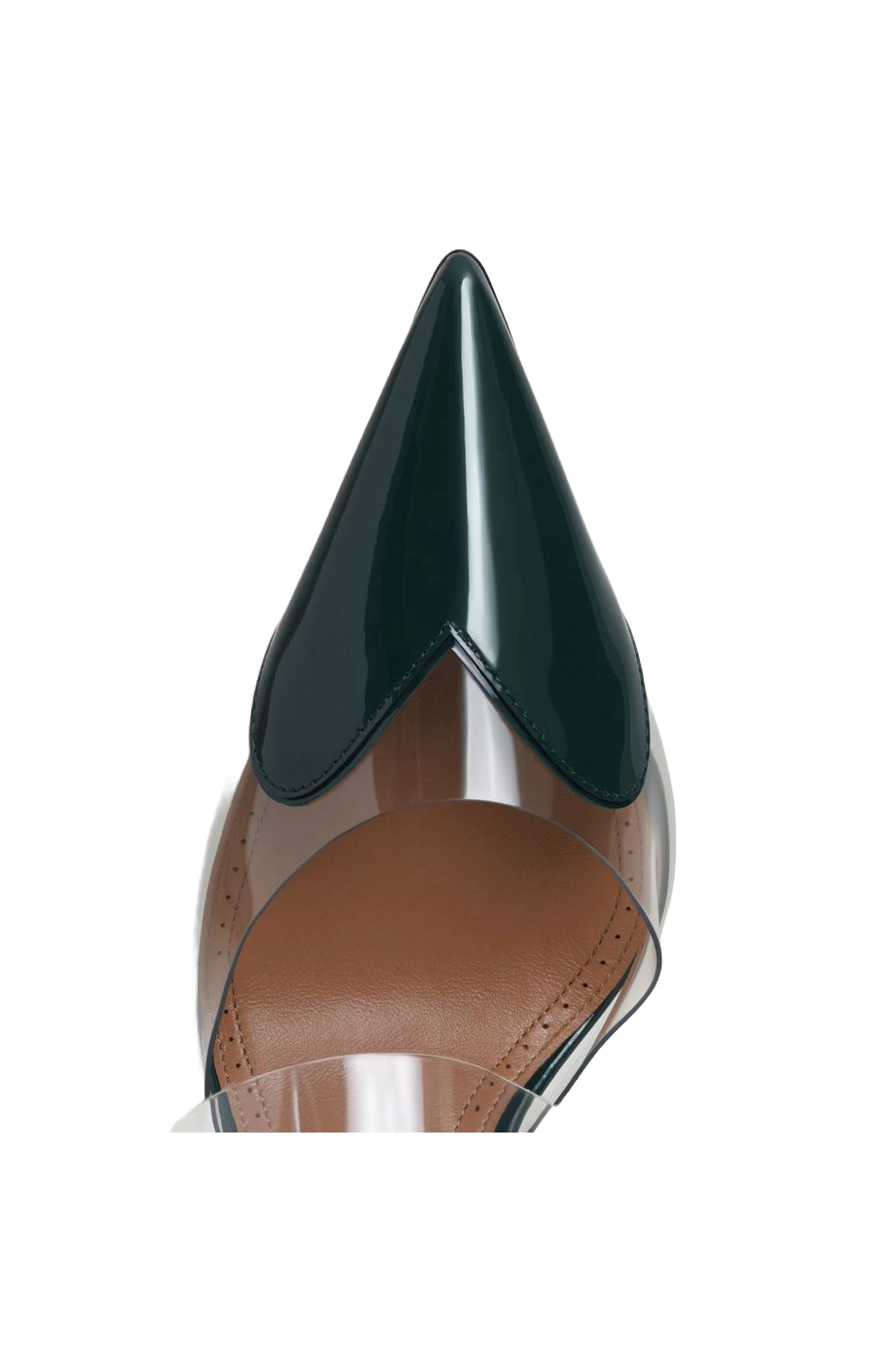 Le cœur 90 patent-leather mules