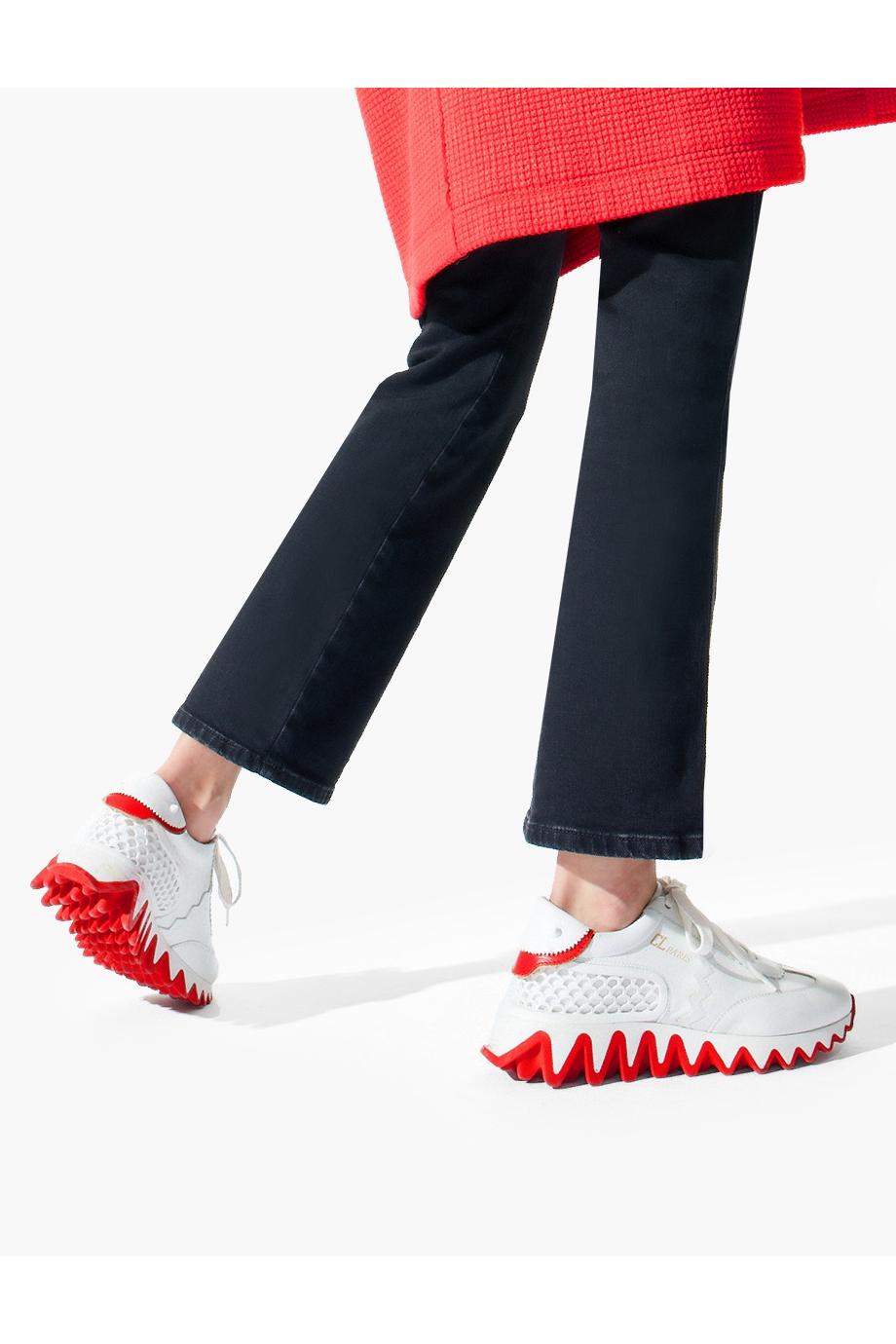 CHRISTIAN LOUBOUTIN Loubi Shark Dona Flat Neoprene - Enny Monaco display picture 3
