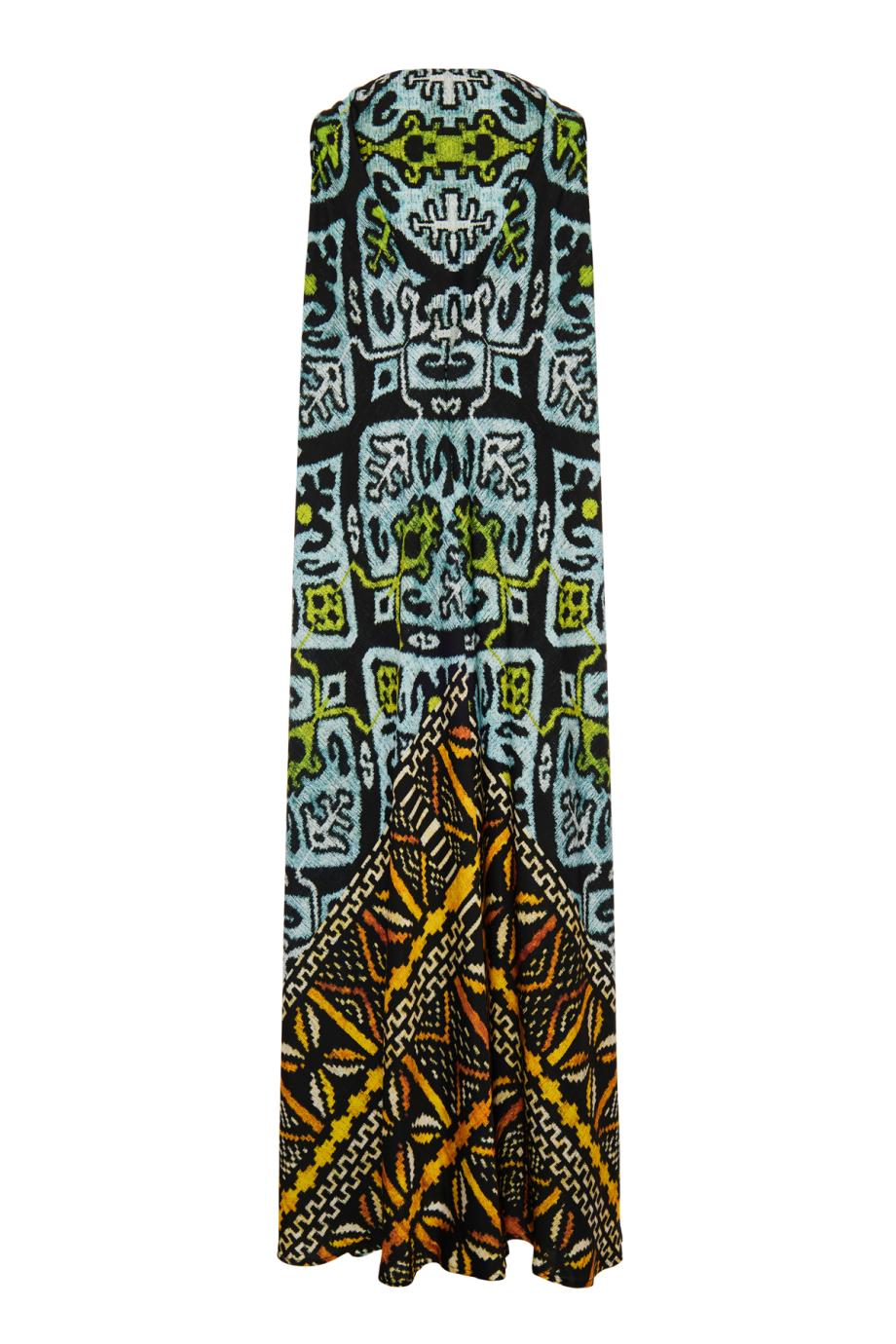 Era 11 printed silk kaftan
