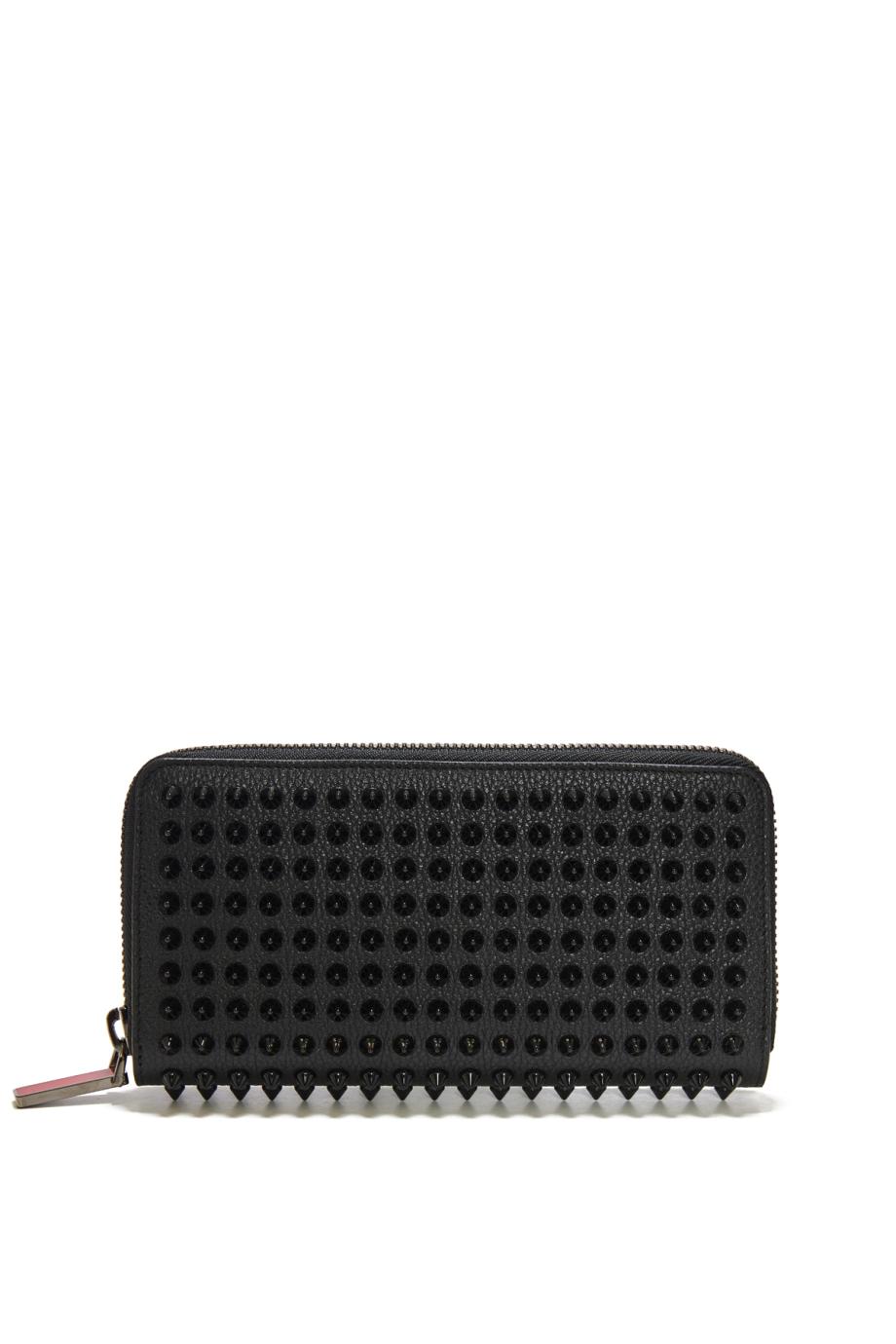 Panettone embellished leather wallet