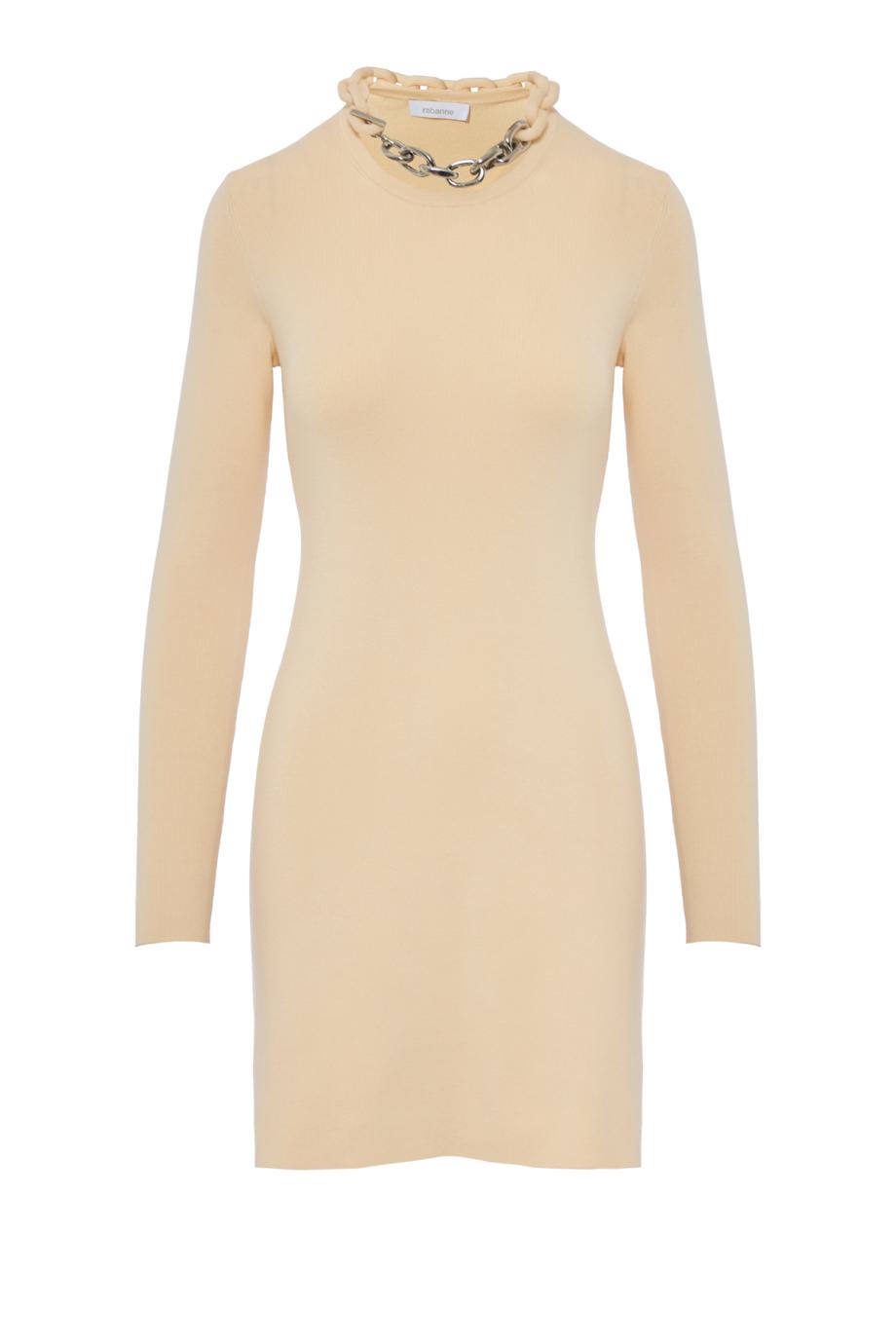 Embellished knitted mini dress