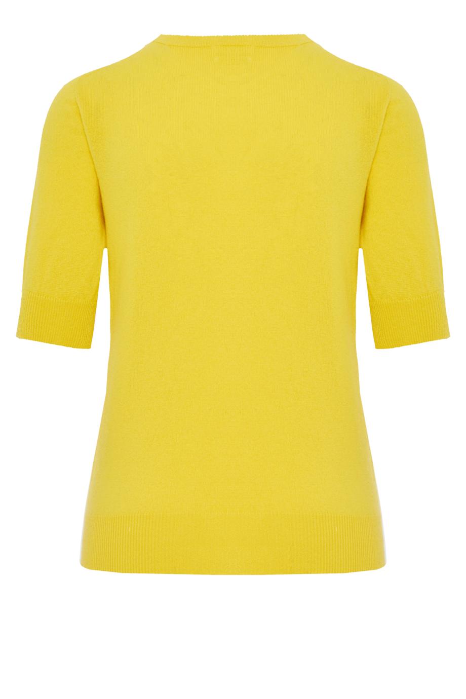Soho superior cashmere round neck t-shirt