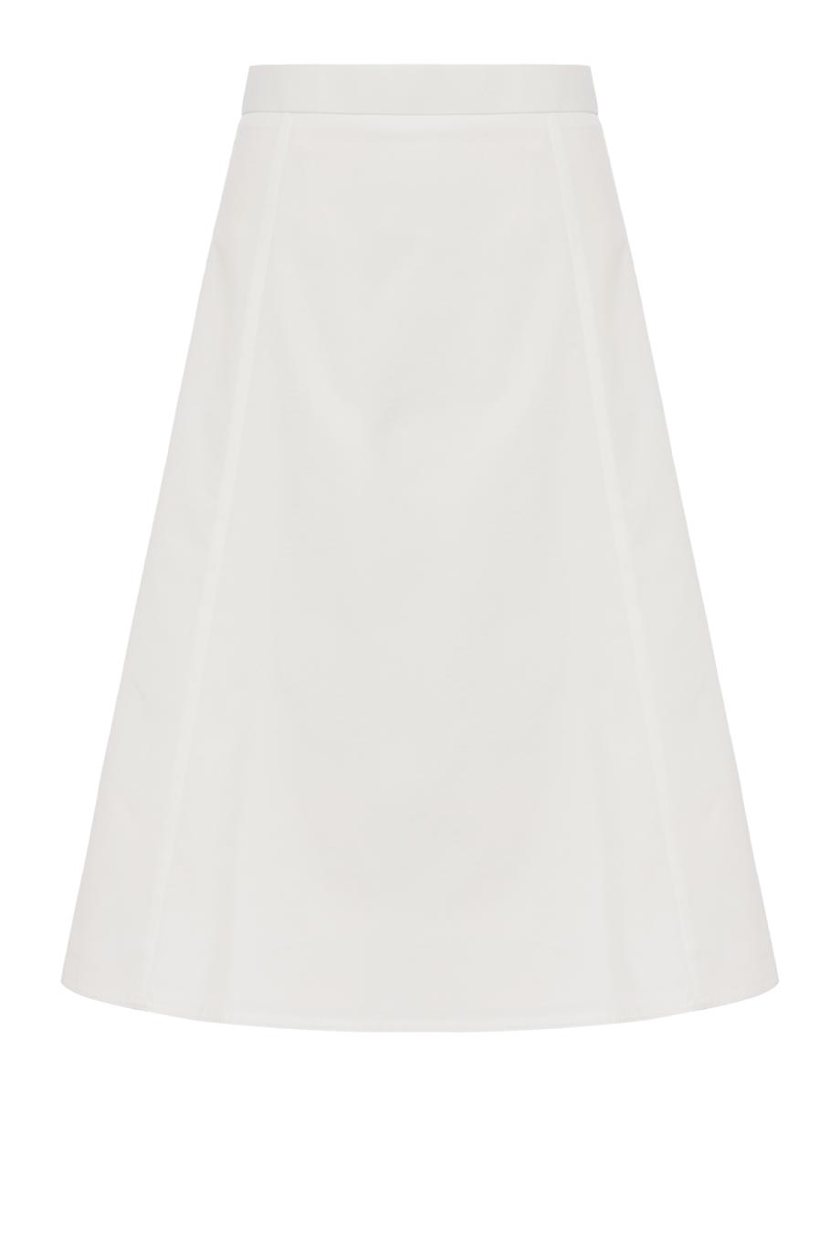 Typewriter Cloth A-line Skirt