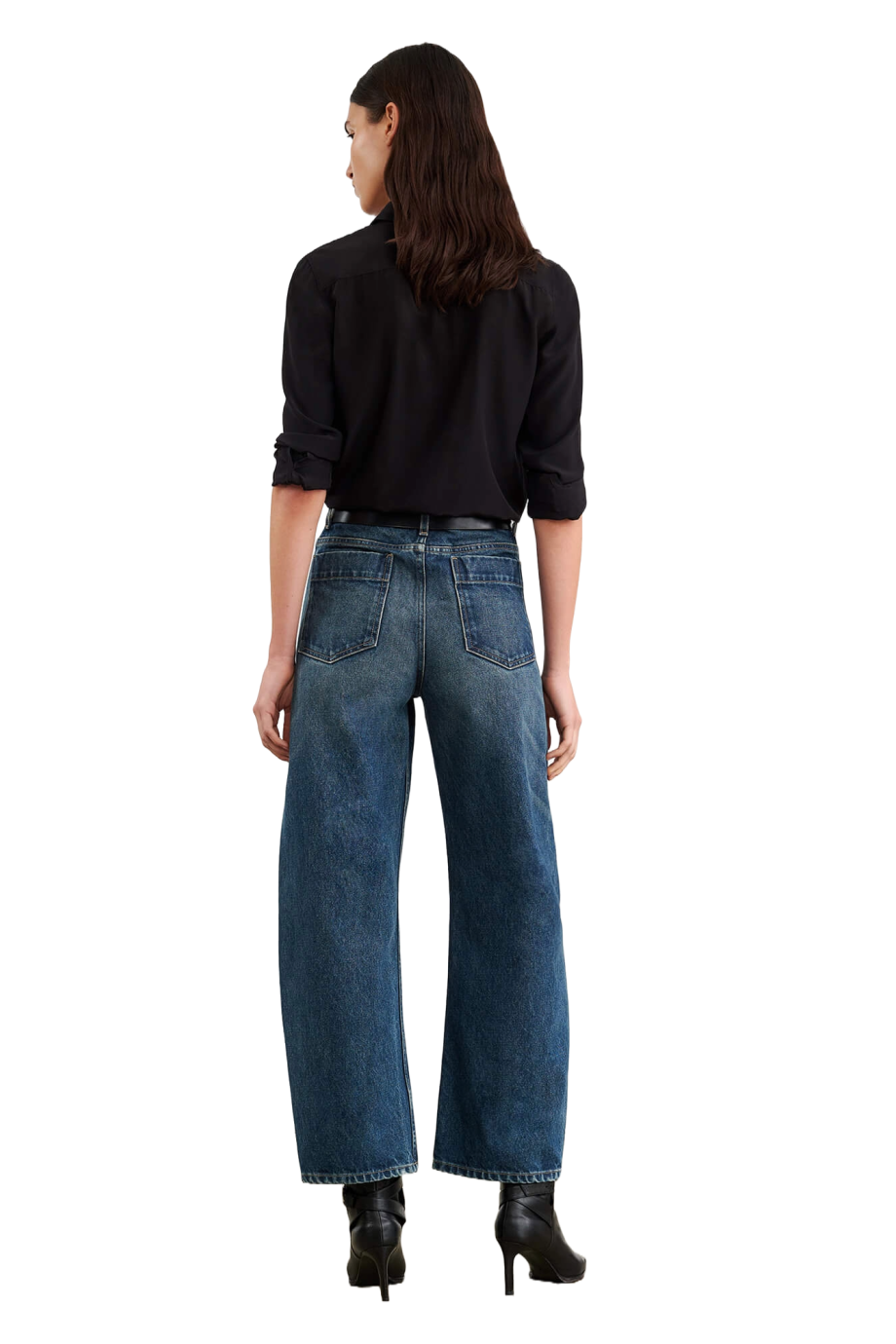 Otis cotton barrel-leg jeans