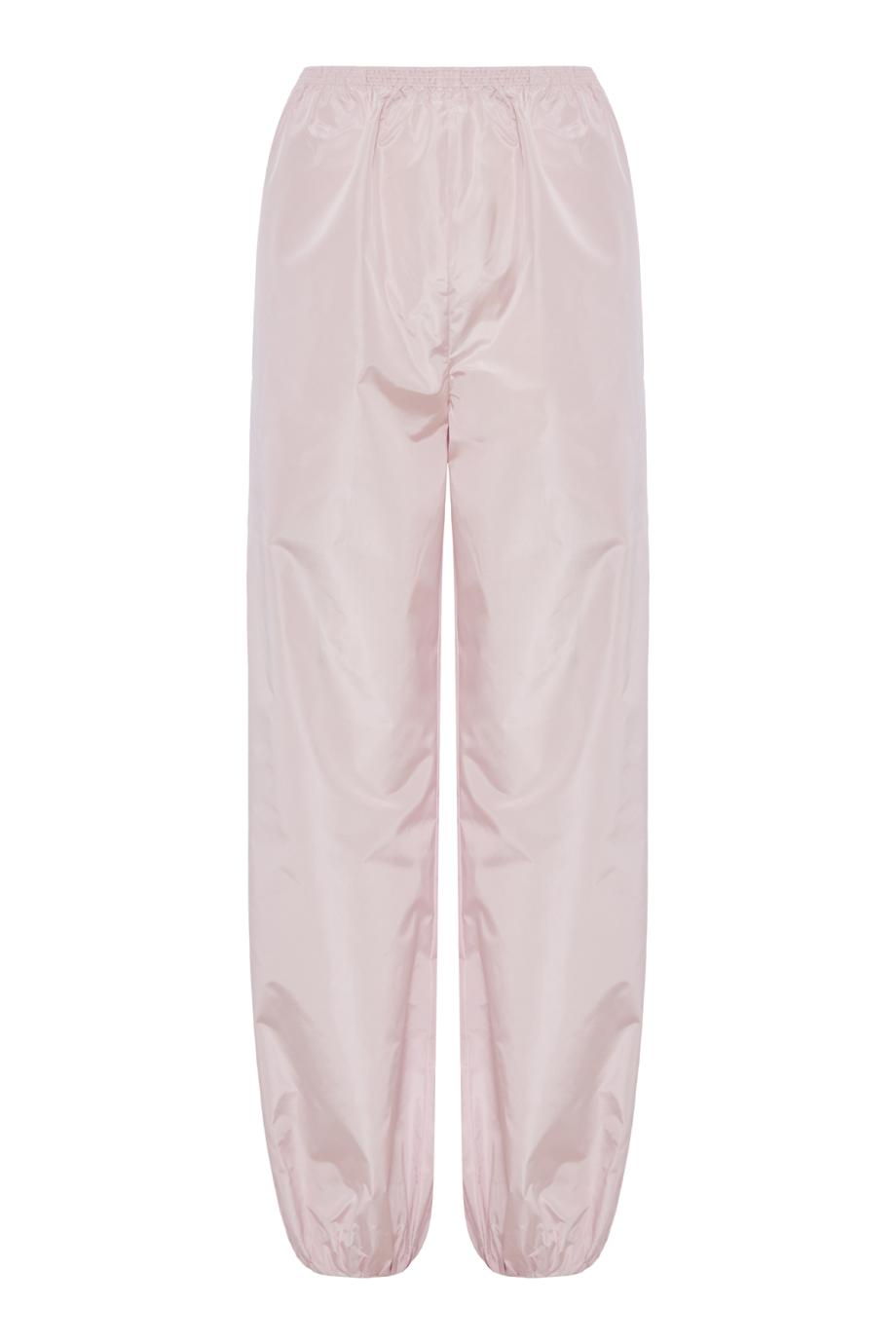Balloon silk-taffeta pants