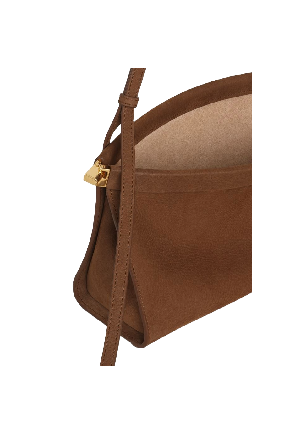 East West medium suede tote