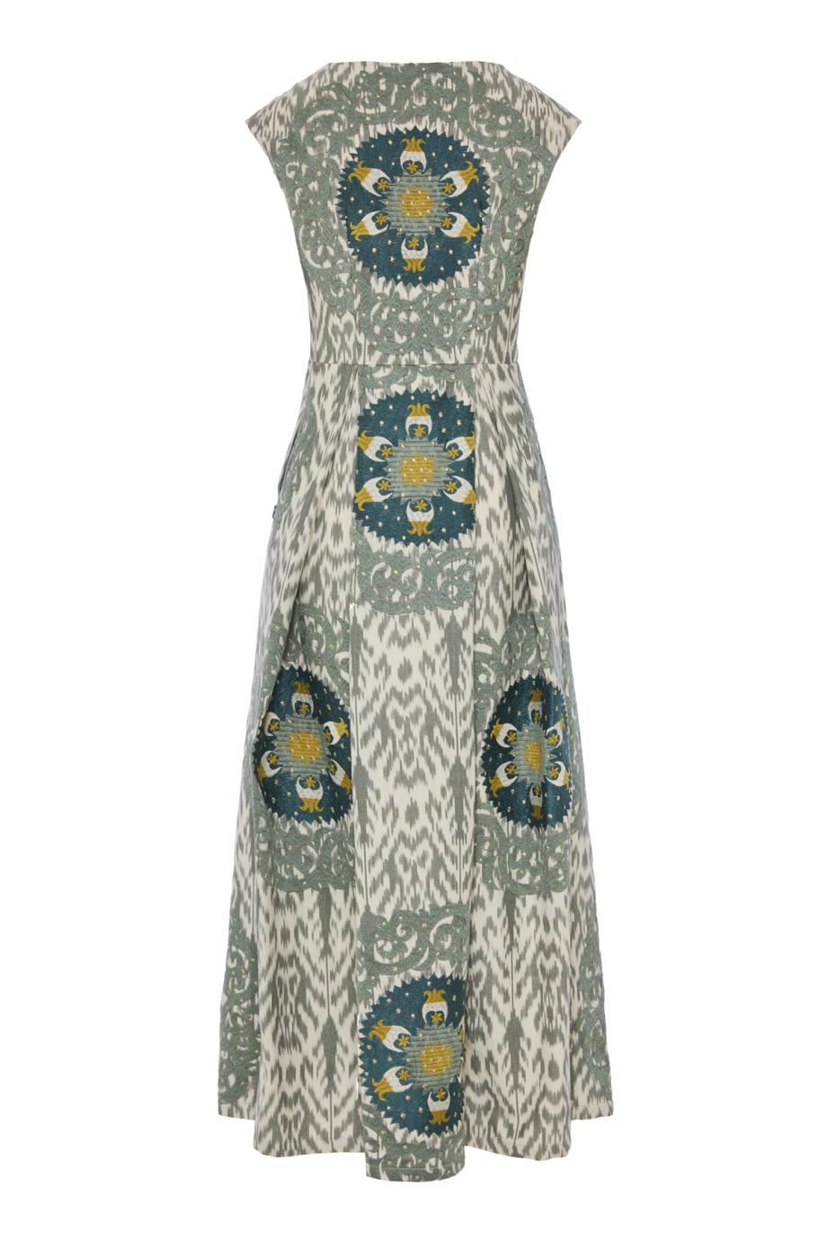 Guenda embroidered midi dress