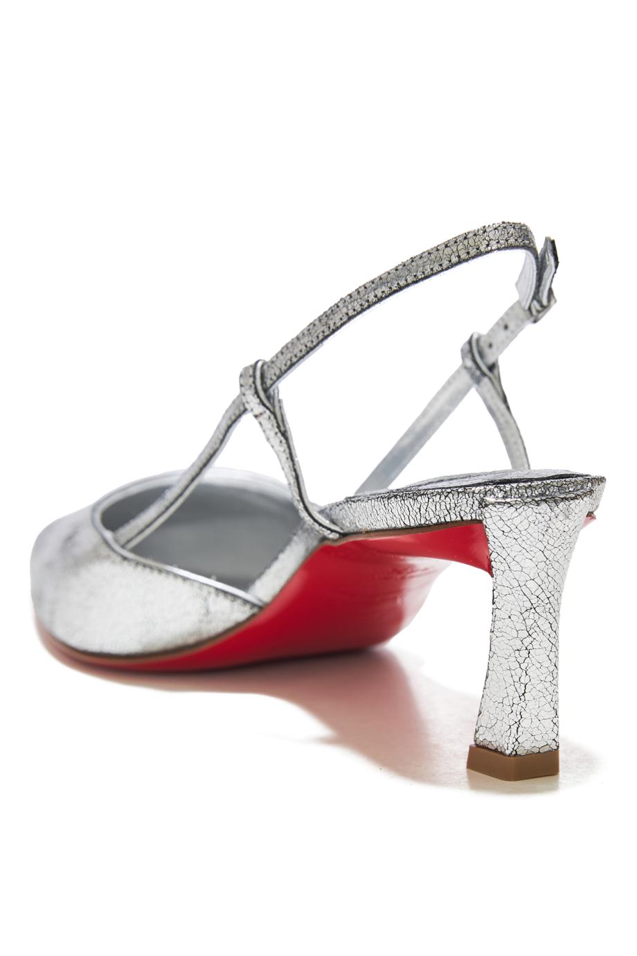 Condoroline 55 laminated leather pumps