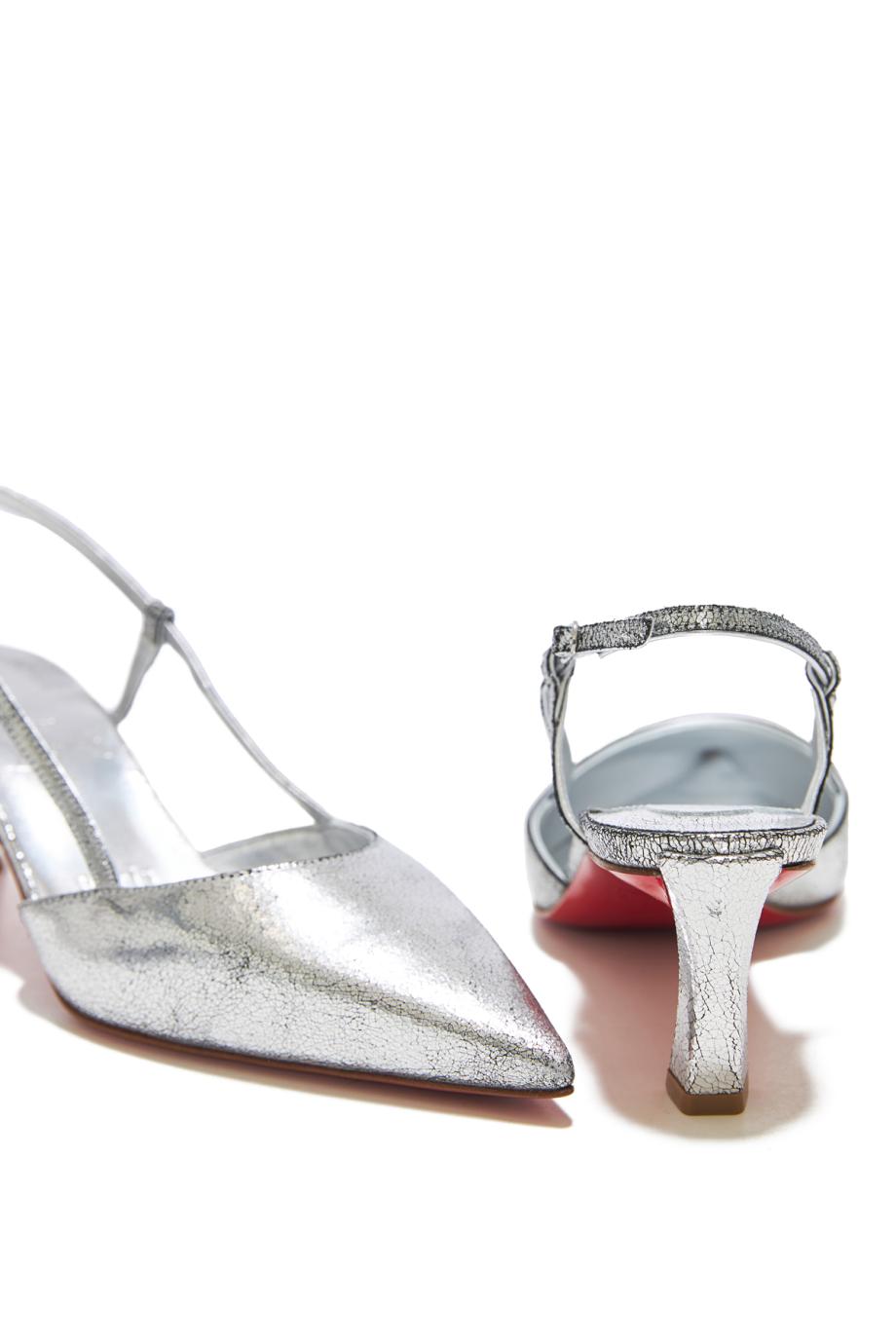 Condoroline 55 laminated leather pumps