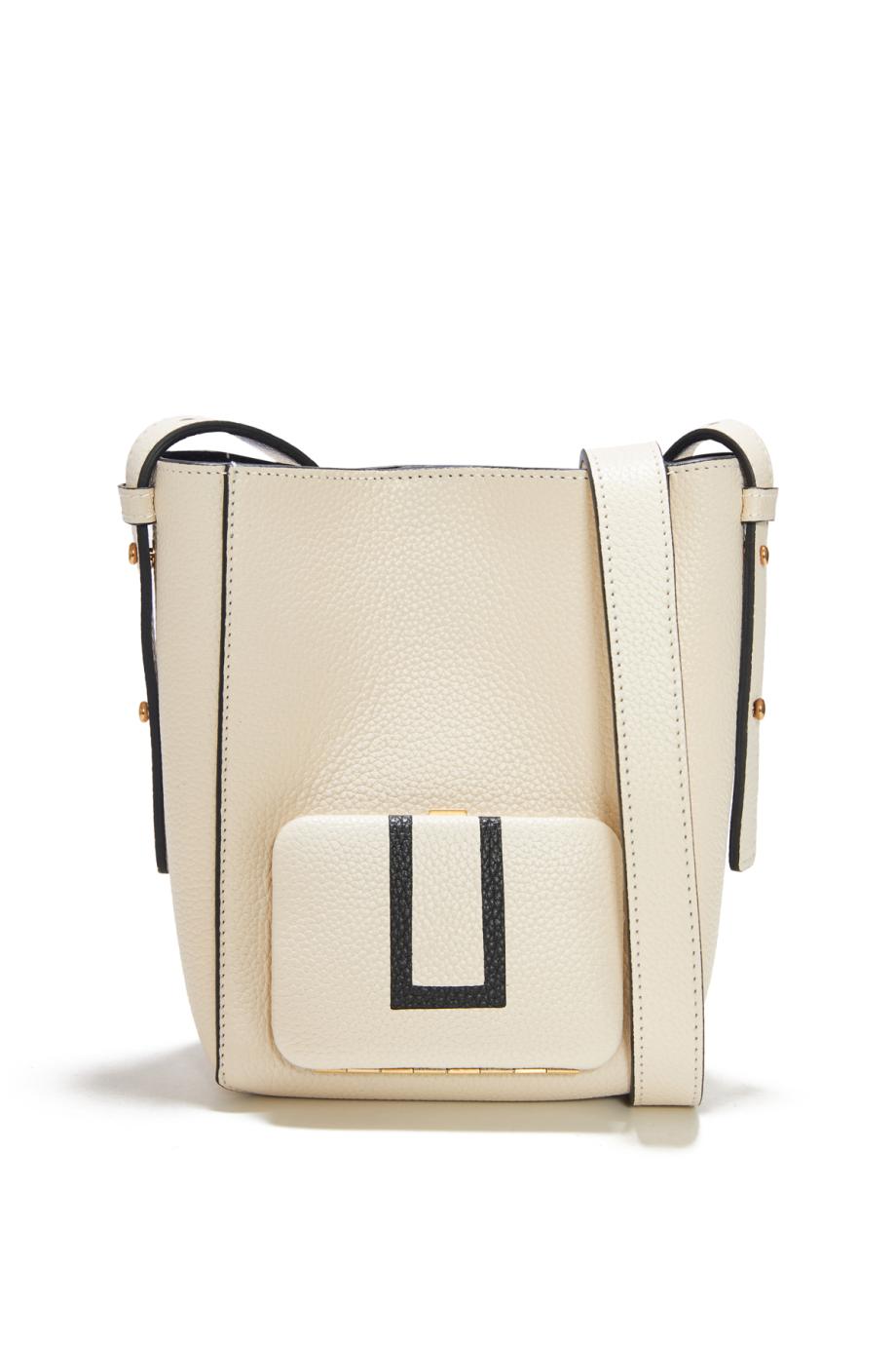 Parker leather shoulder bag