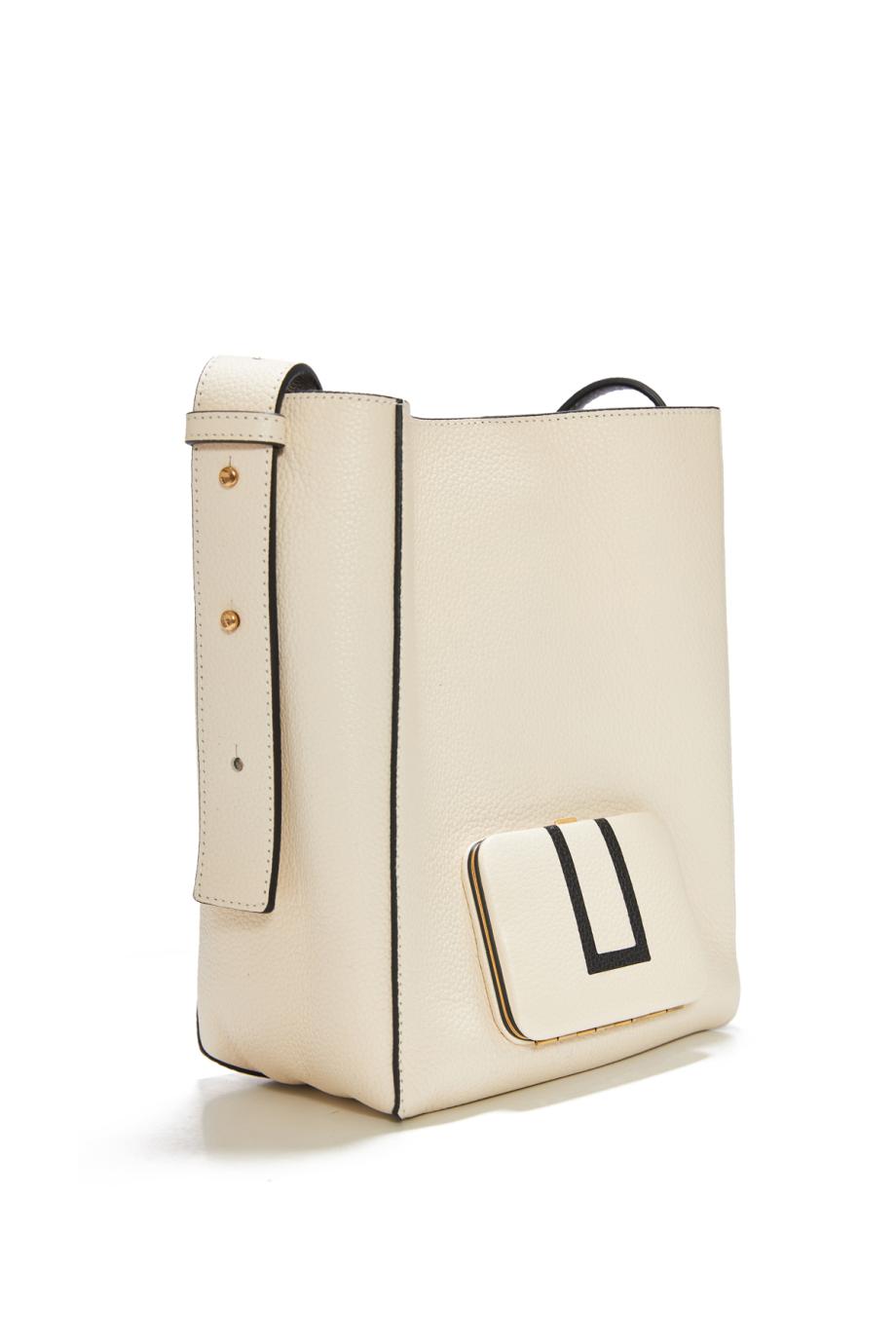 Parker leather shoulder bag