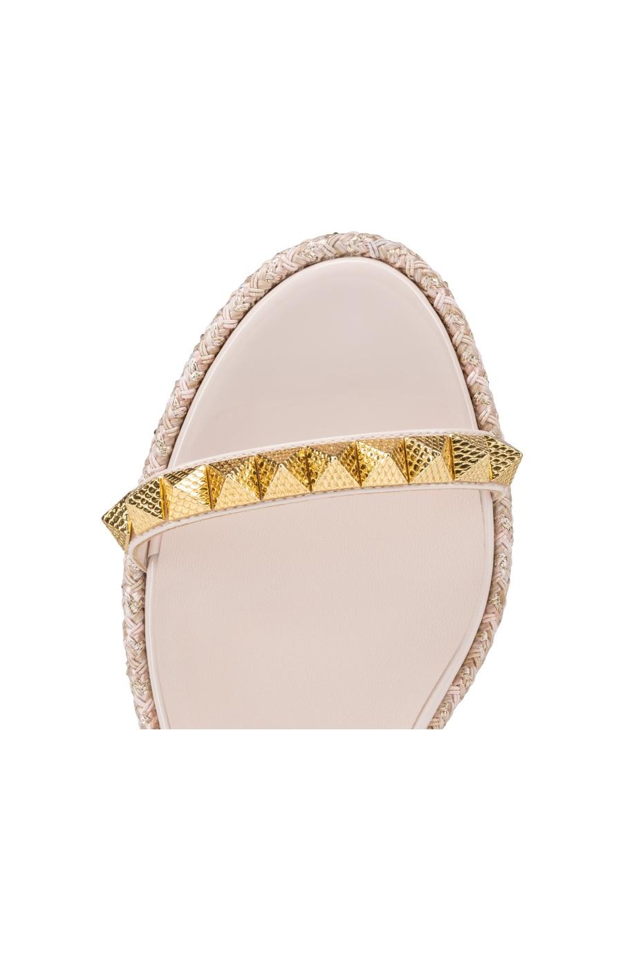 Pyraclou 60 embellished leather sandals