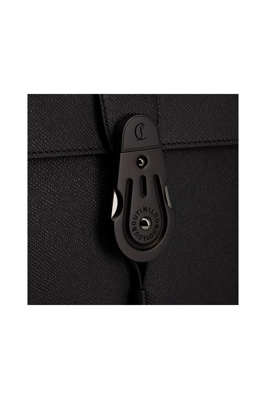 Groovy textured-leather backpack 