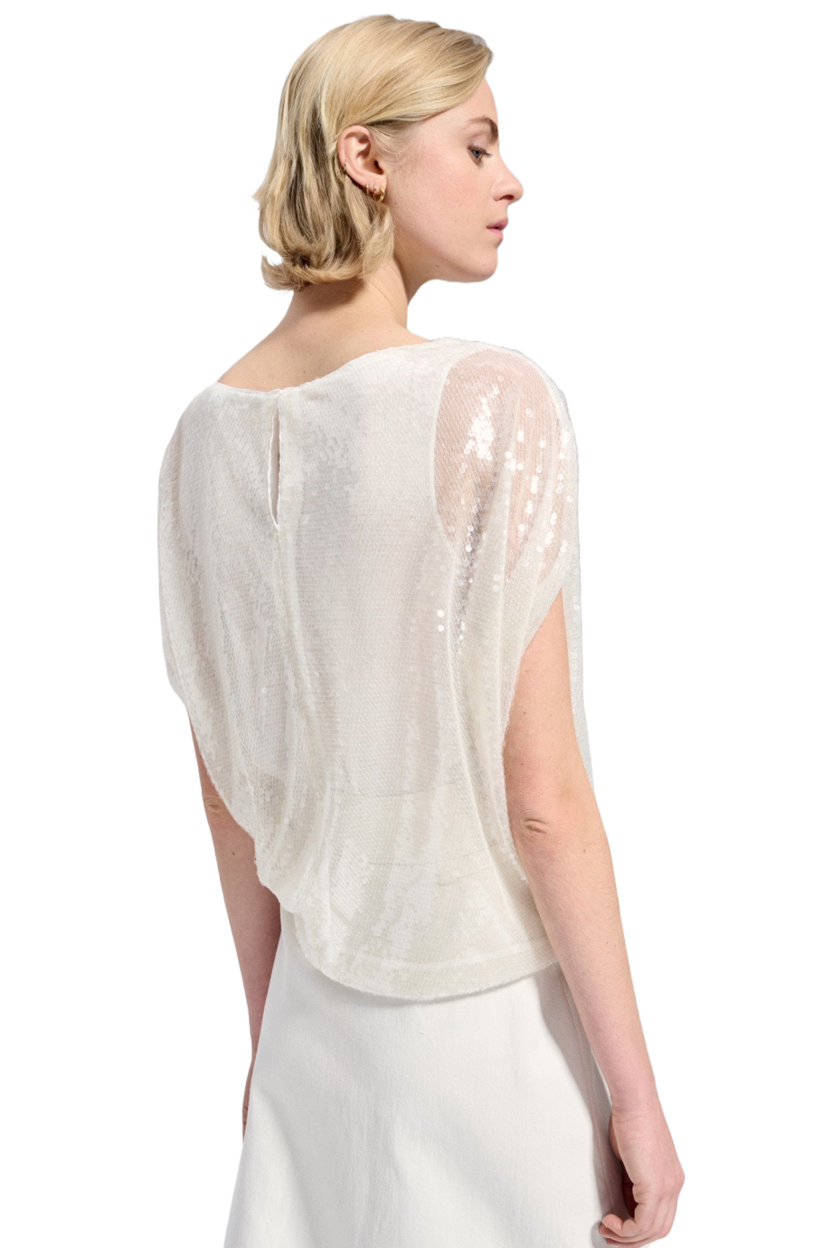 Colmar sequinned top 