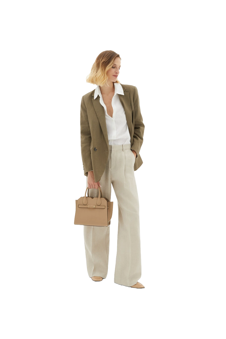 Milano mini textured-leather tote