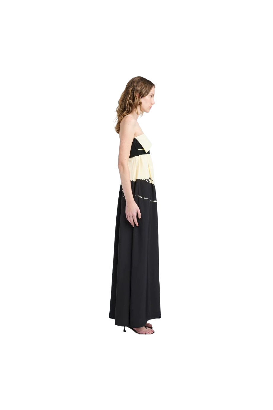 Ophelia printed crepe maxi dress
