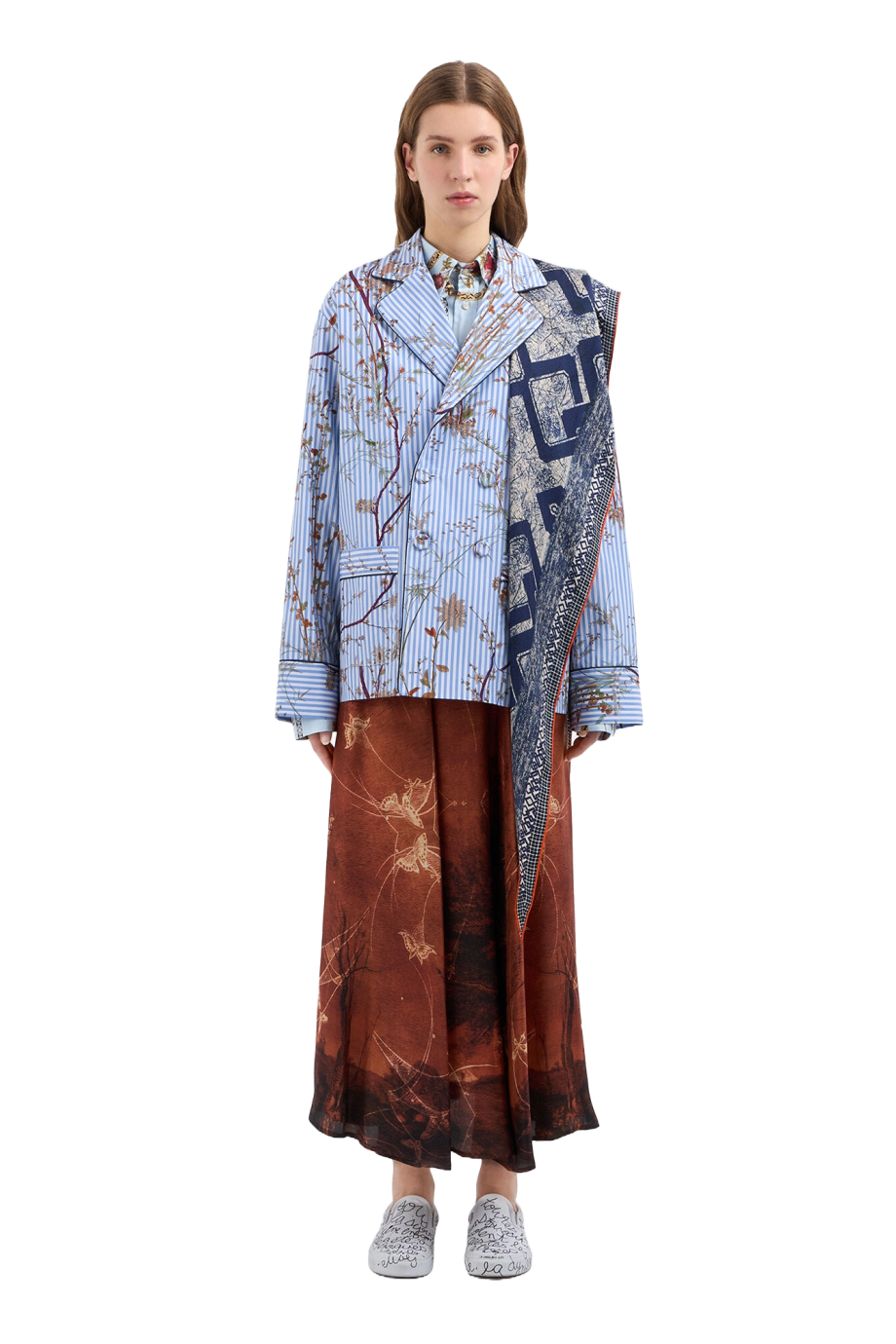 Kami printed cotton jacket
