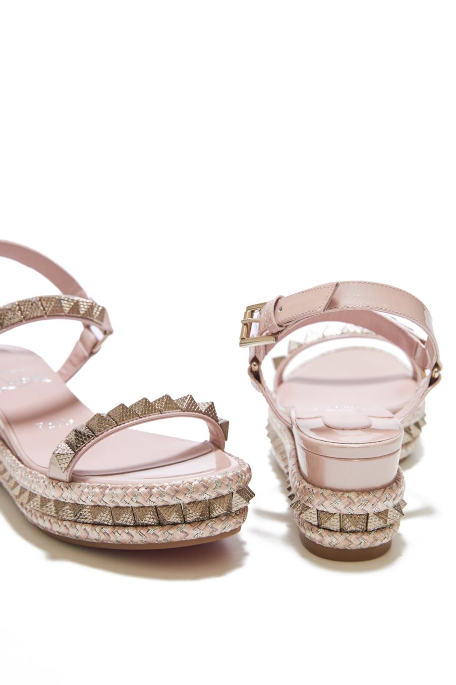 Pyraclou 60 embellished leather sandals
