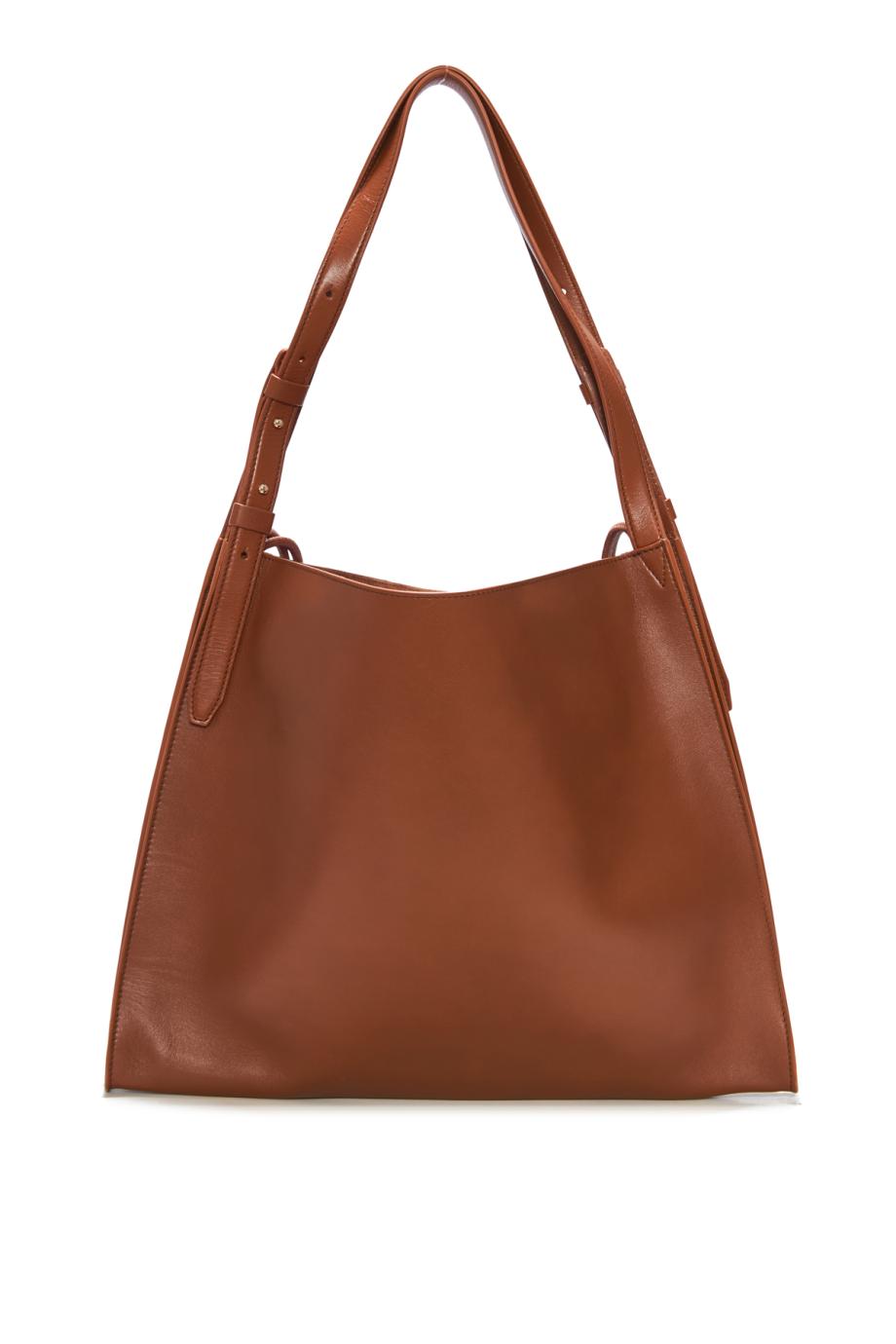Baggy Small leather tote