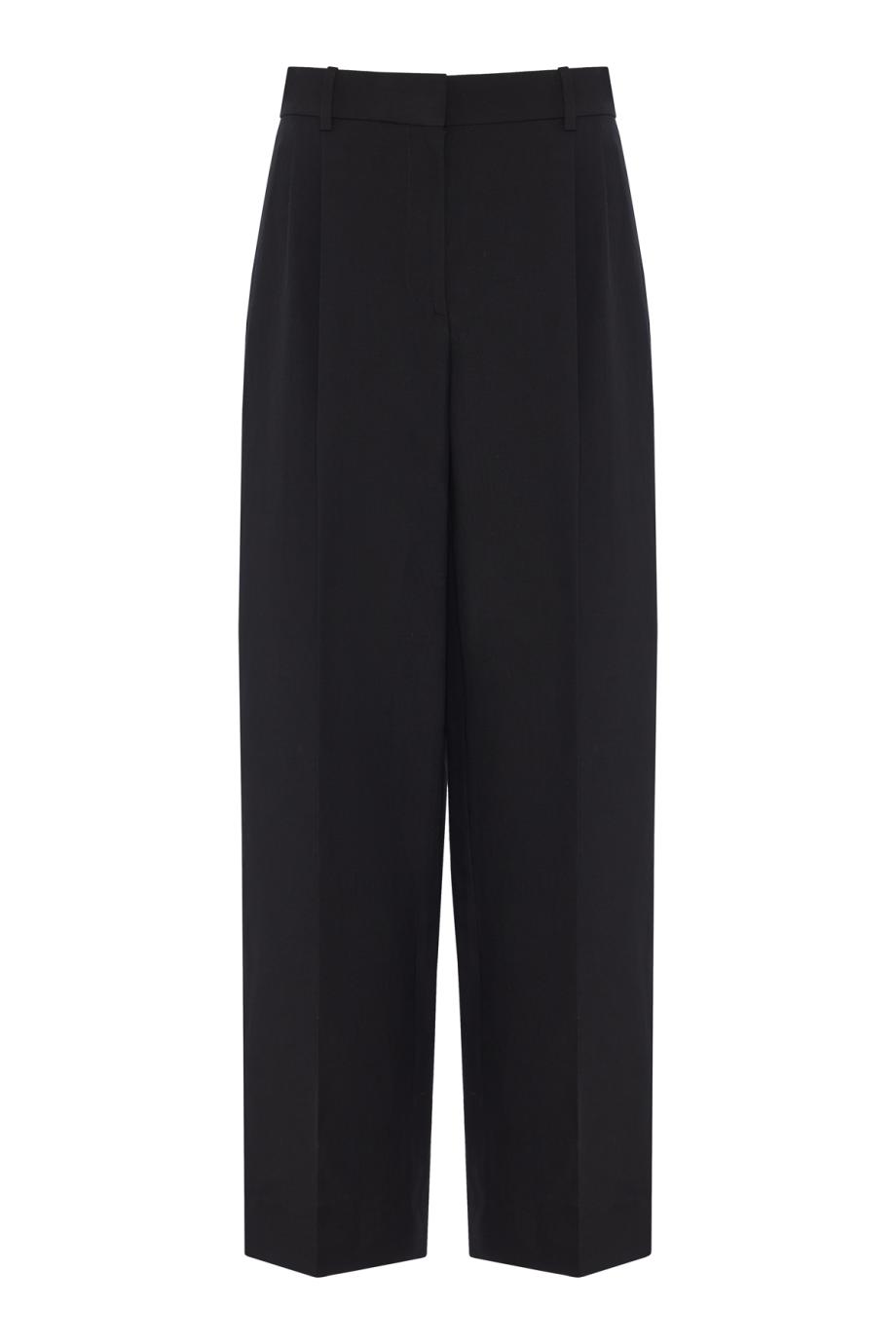 Lilas wool and linen pants