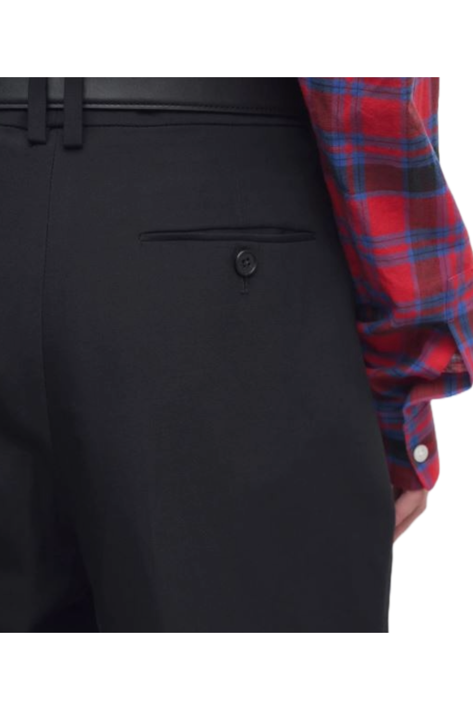 Lilas wool and linen pants