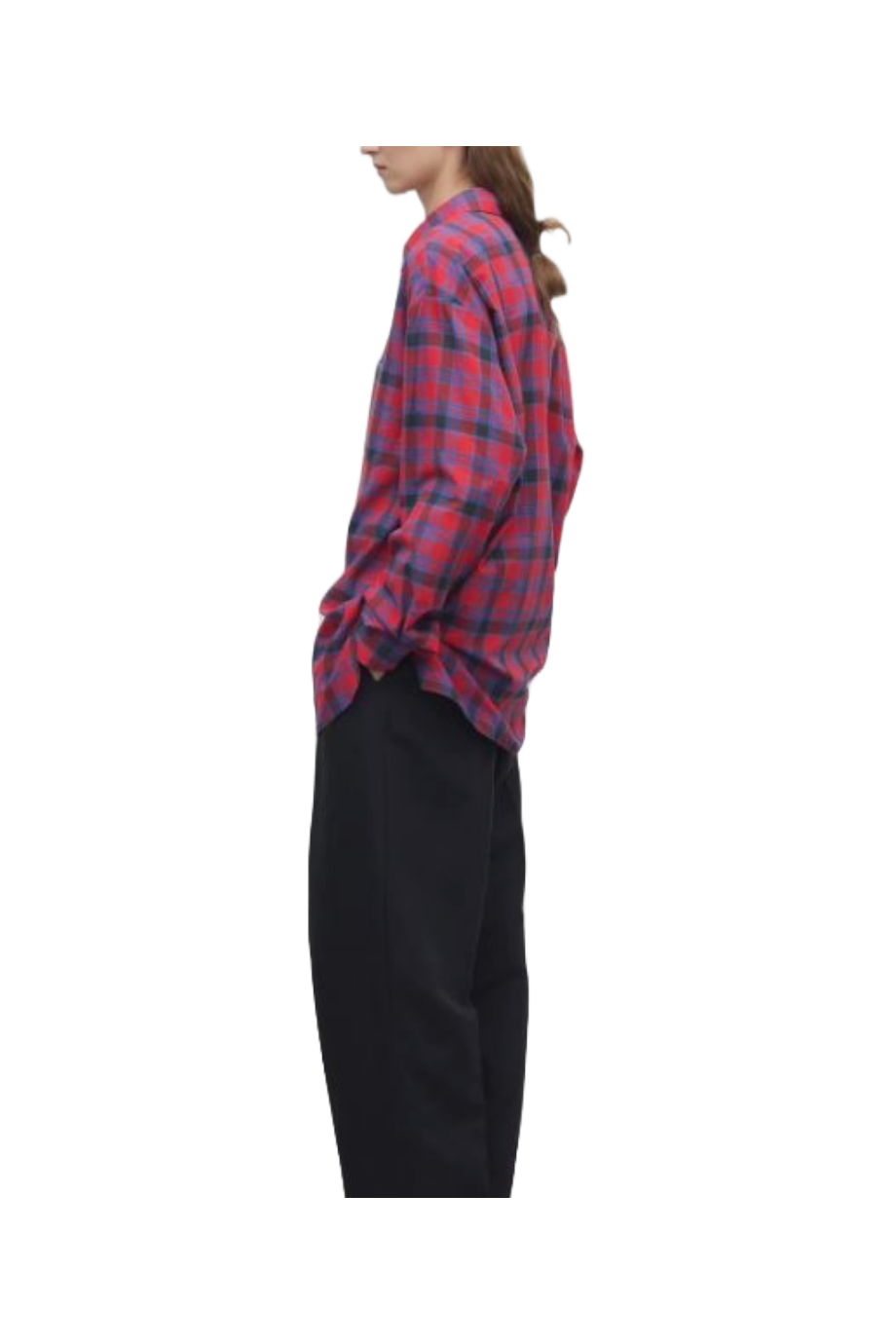 Lilas wool and linen pants