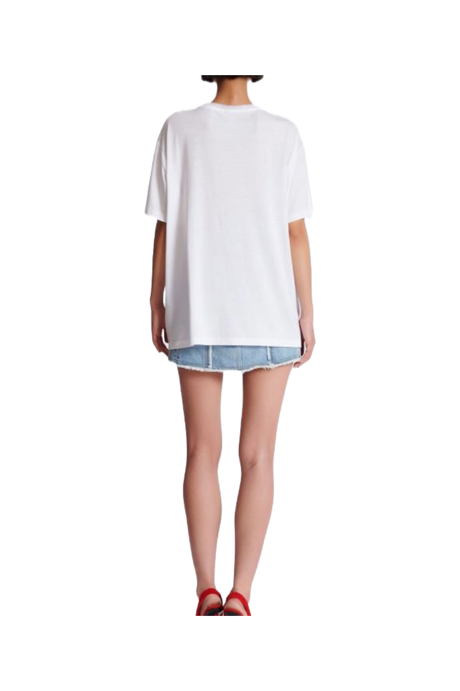 Beauty printed cotton T-shirt