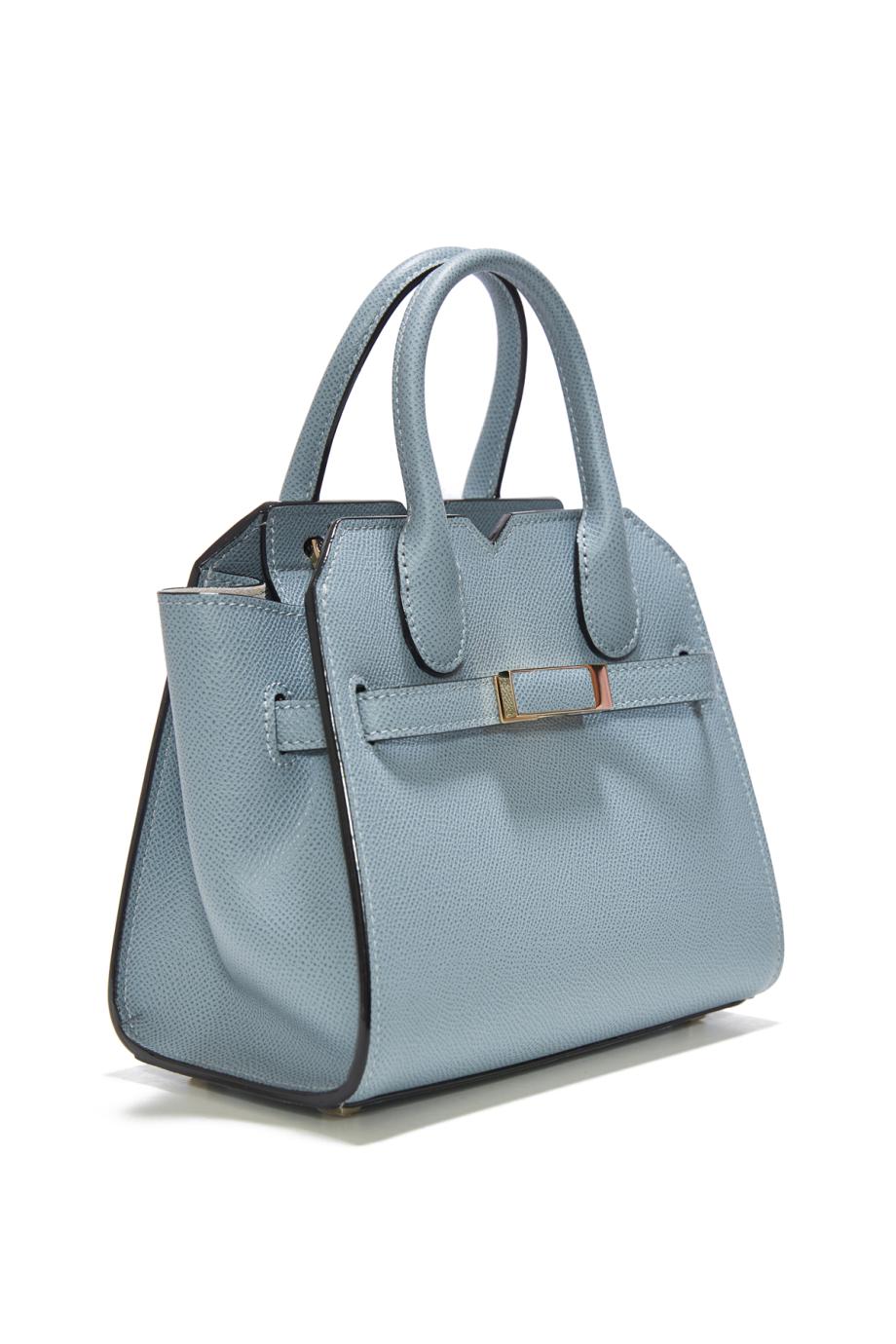 Milano micro textured-leather toteFT