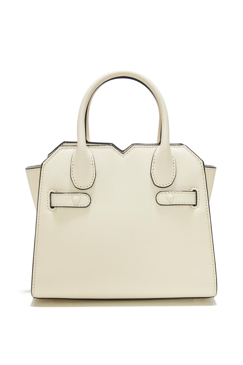 Milano micro textured-leather tote