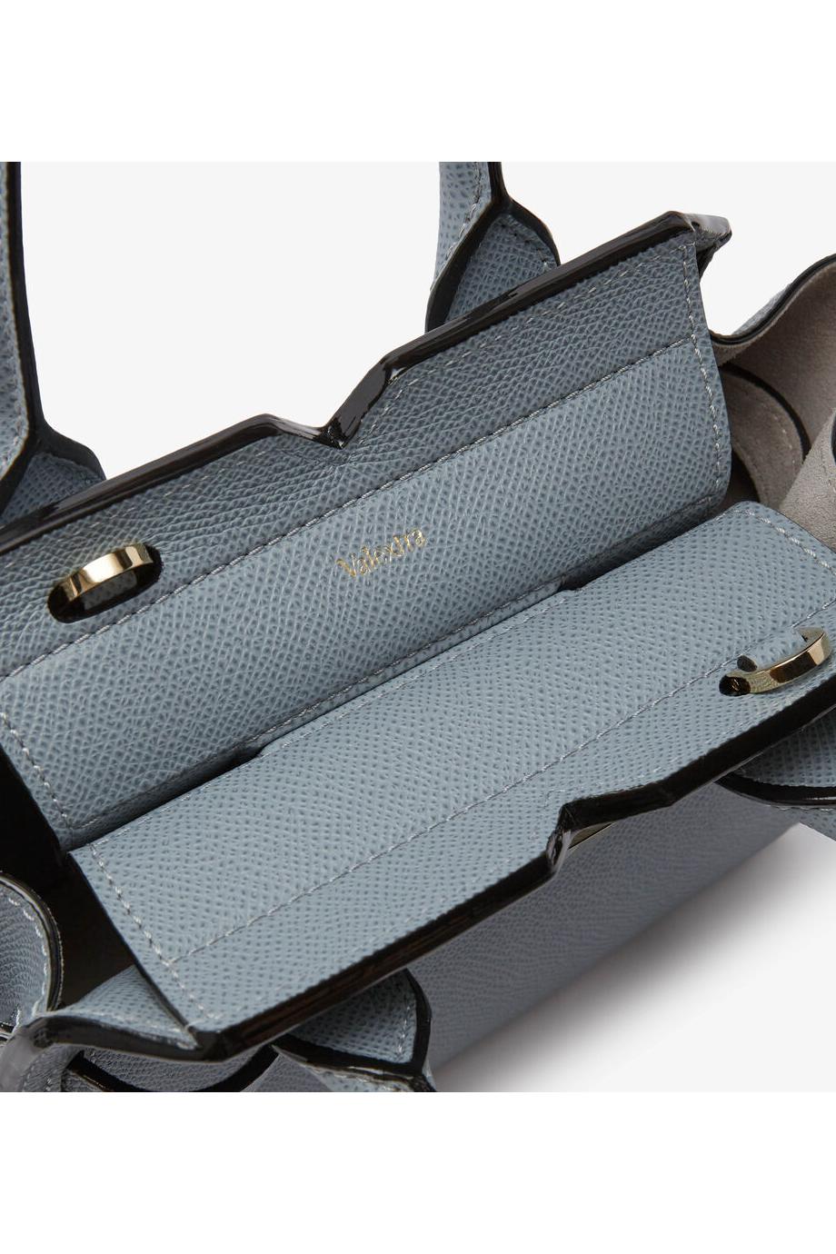 Milano micro textured-leather tote