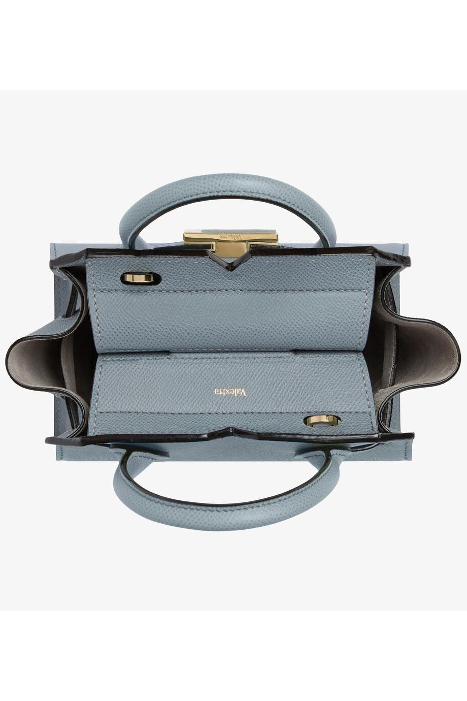 Milano micro textured-leather tote