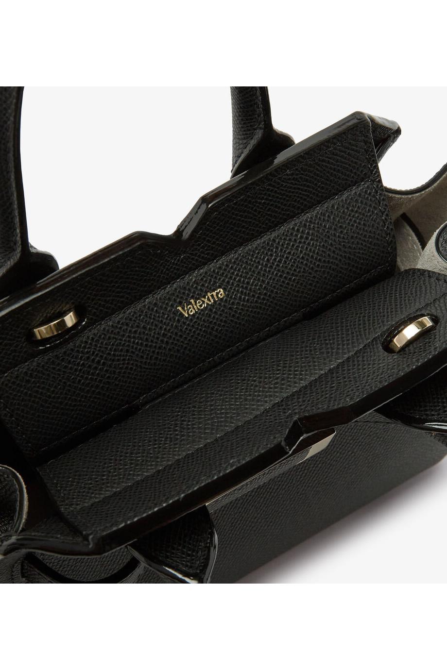 Milano micro textured-leather tote