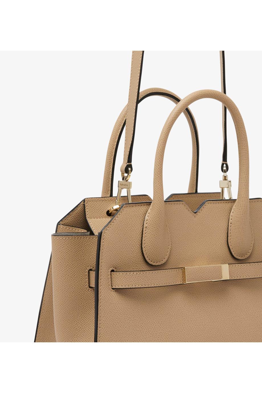 Milano mini textured-leather tote