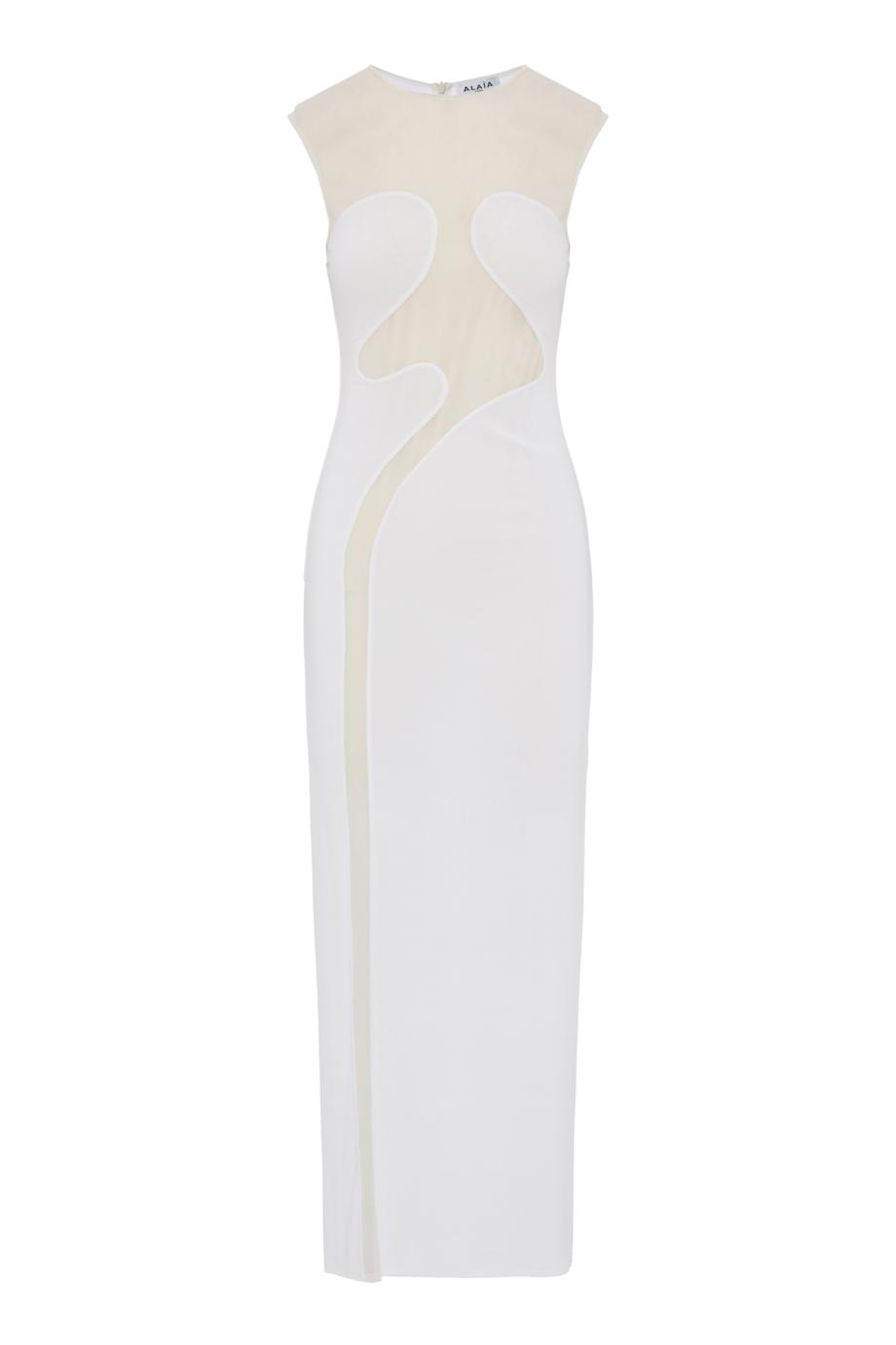 Molded bodycon knitted maxi dress