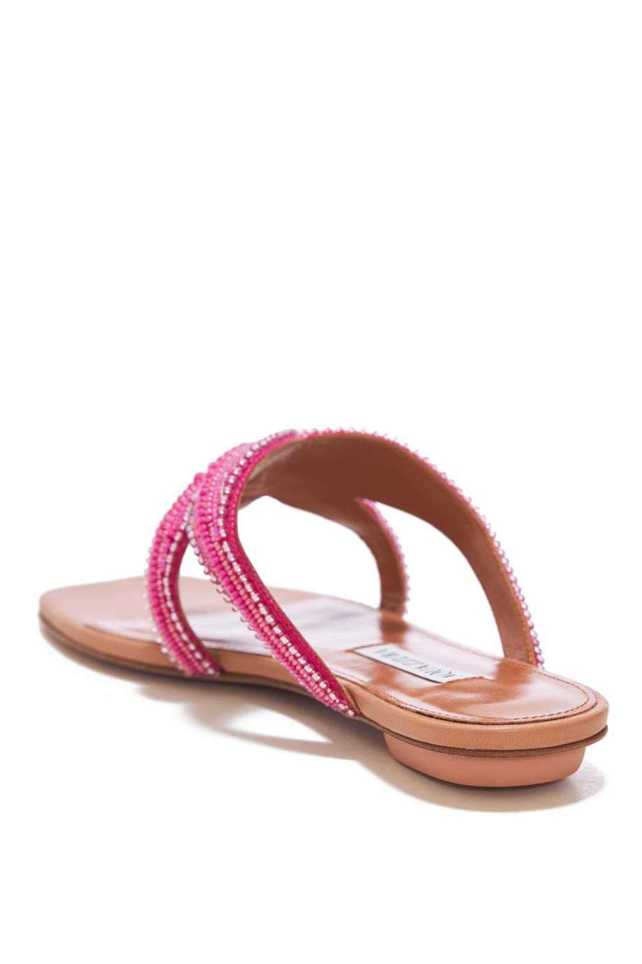 Reef Star embellished leather sandals