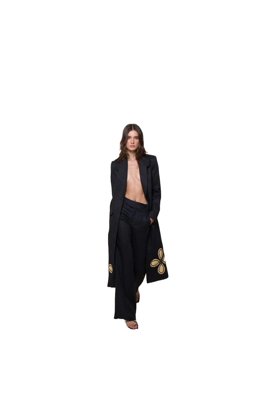 Leyenda silk-chiffon pants