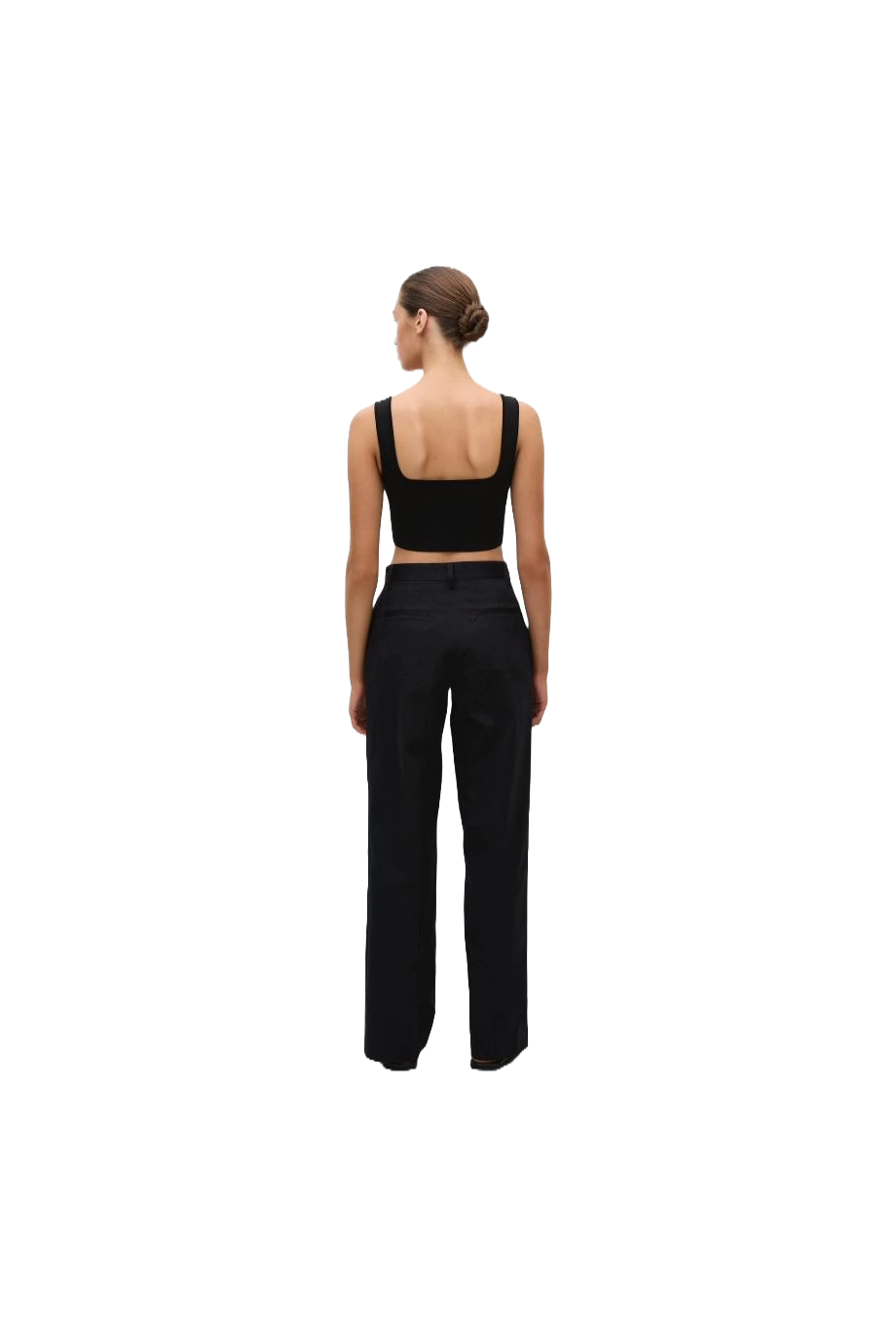 Knitted crop top