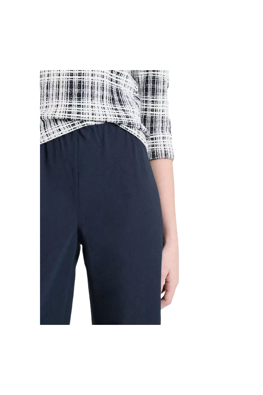 Cotton and linen pants