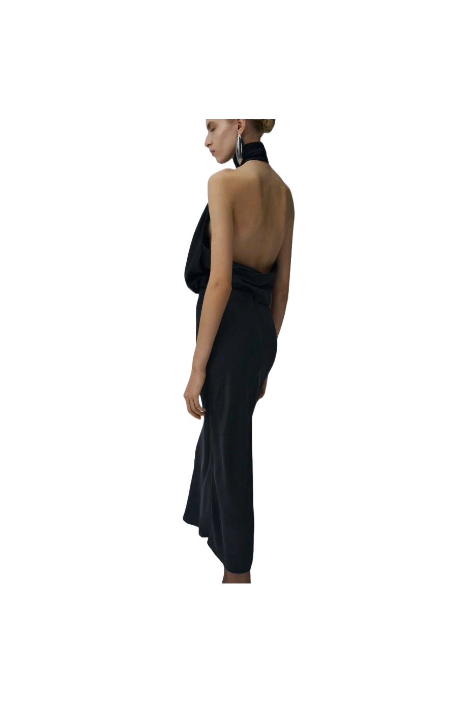 Balloon matte-silk top