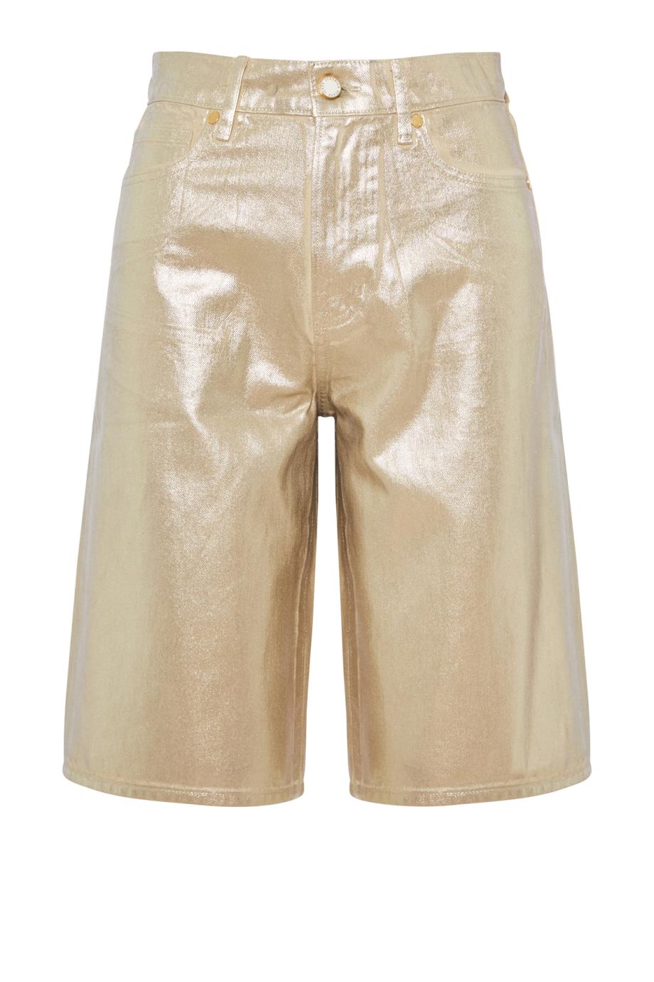 Charlotte Longline Metallic cotton Short