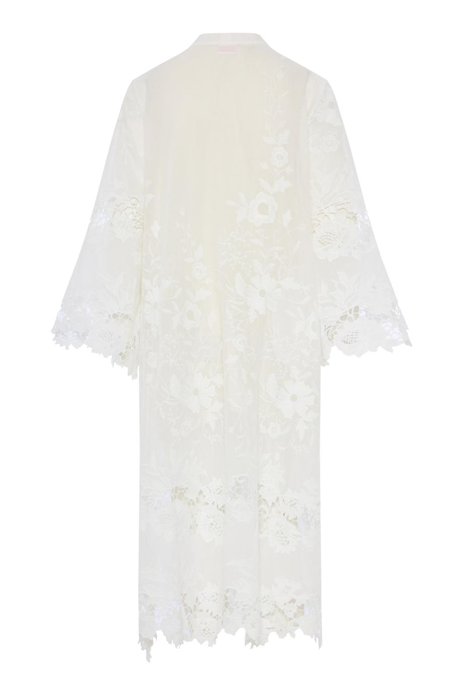 Ansedonia embroidered cotton duster jacket