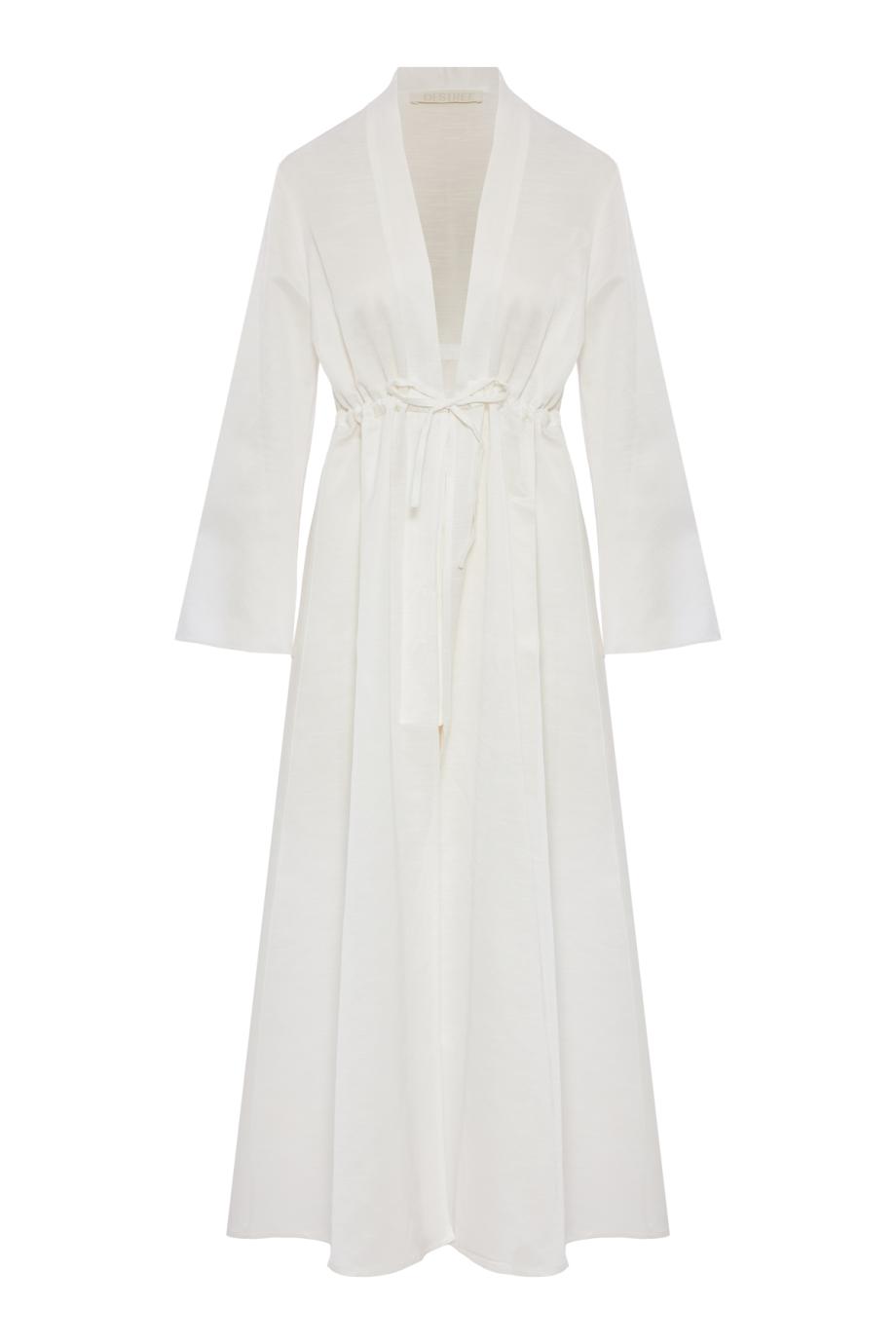 Otani textured cotton and linen robe 
