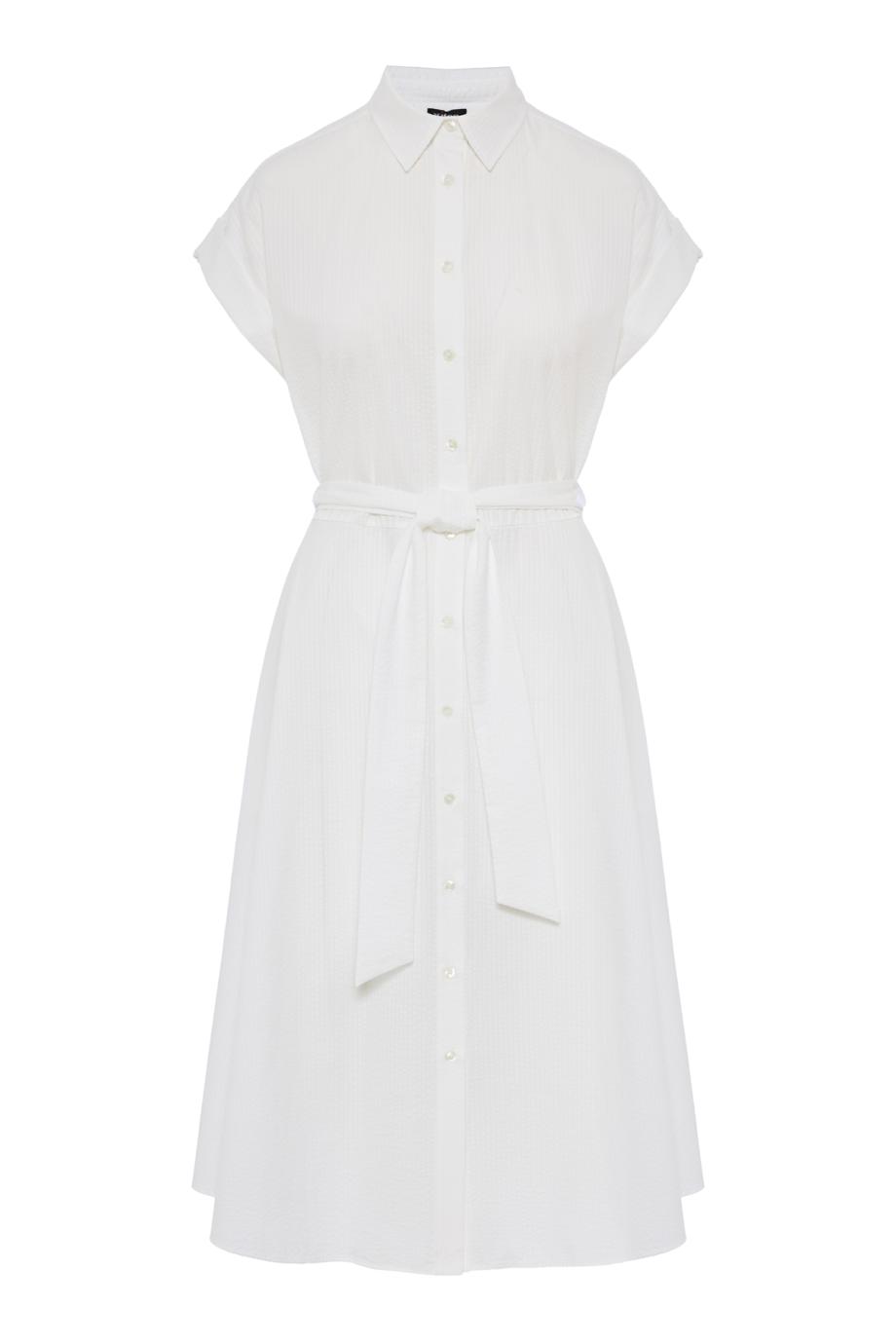  Cotton midi dress  The product title.